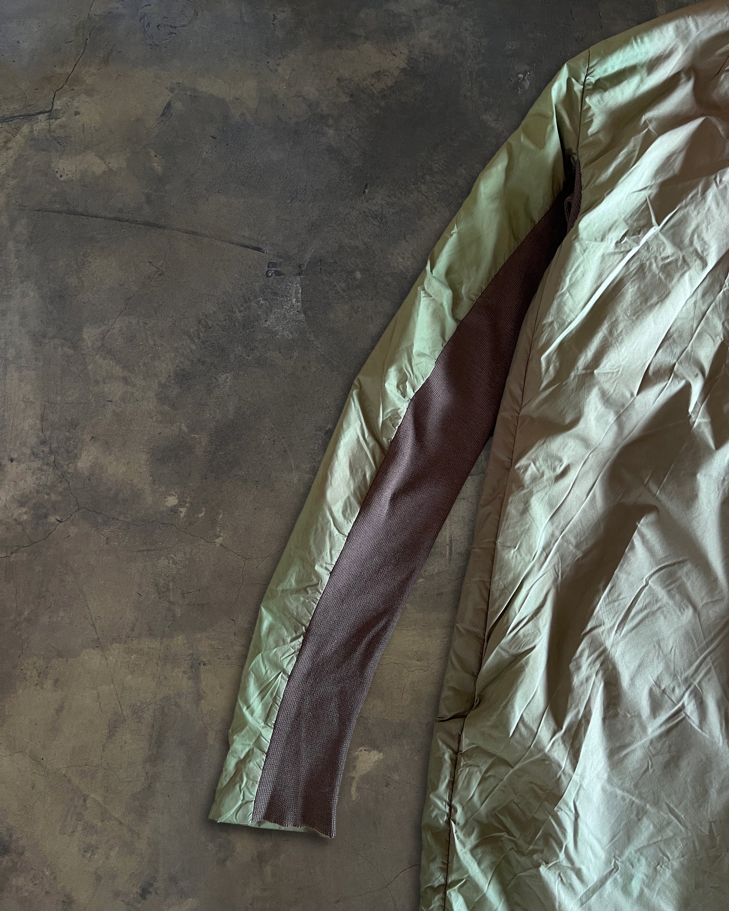RICK OWENS SS2005 SCORPIO NYLON PADDED JACKET