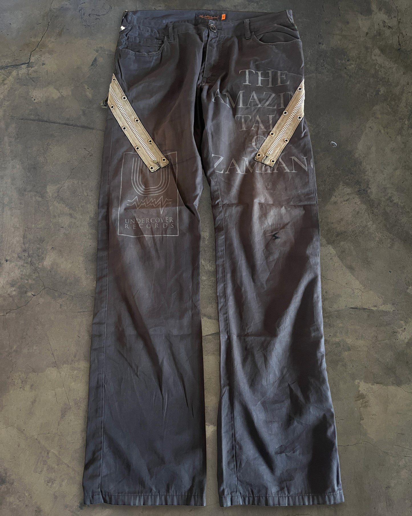 UNDERCOVER SS2006 "T" HYBRID T-SHIRT PANTS
