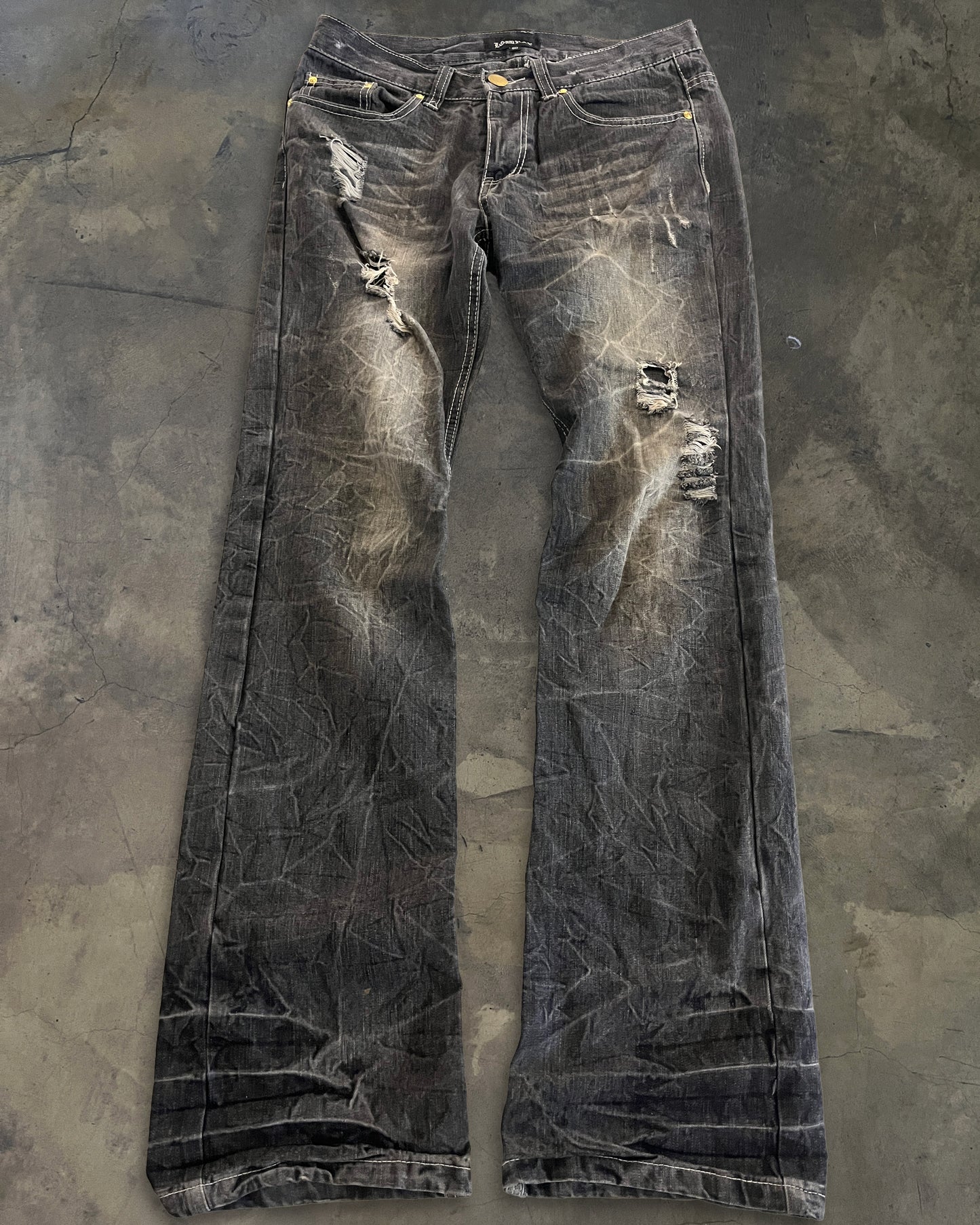 LOWBOX HONEYCOMB DARK WASH DENIM