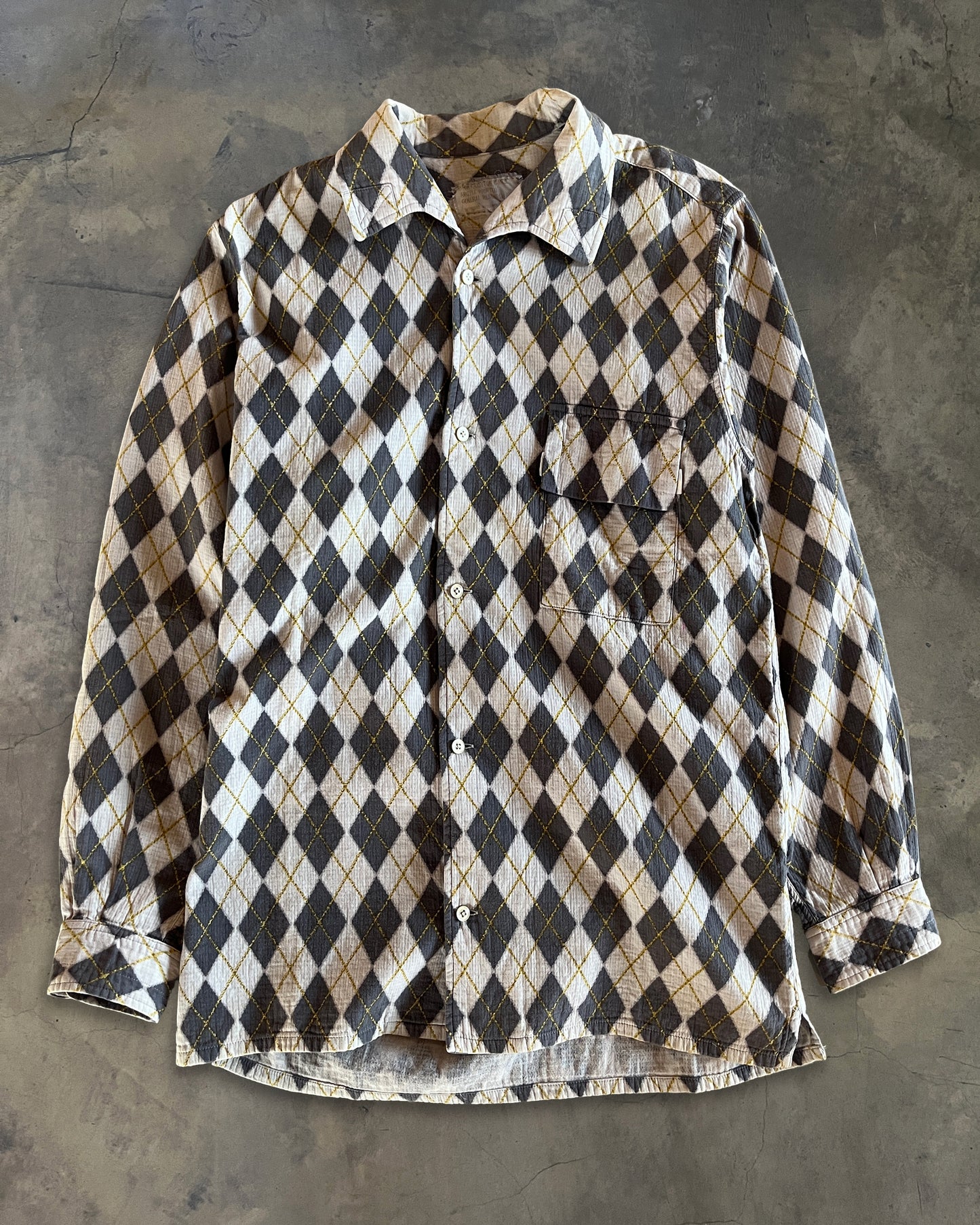 GENERAL RESEARCH AW2001 ARGYLE SHIRT