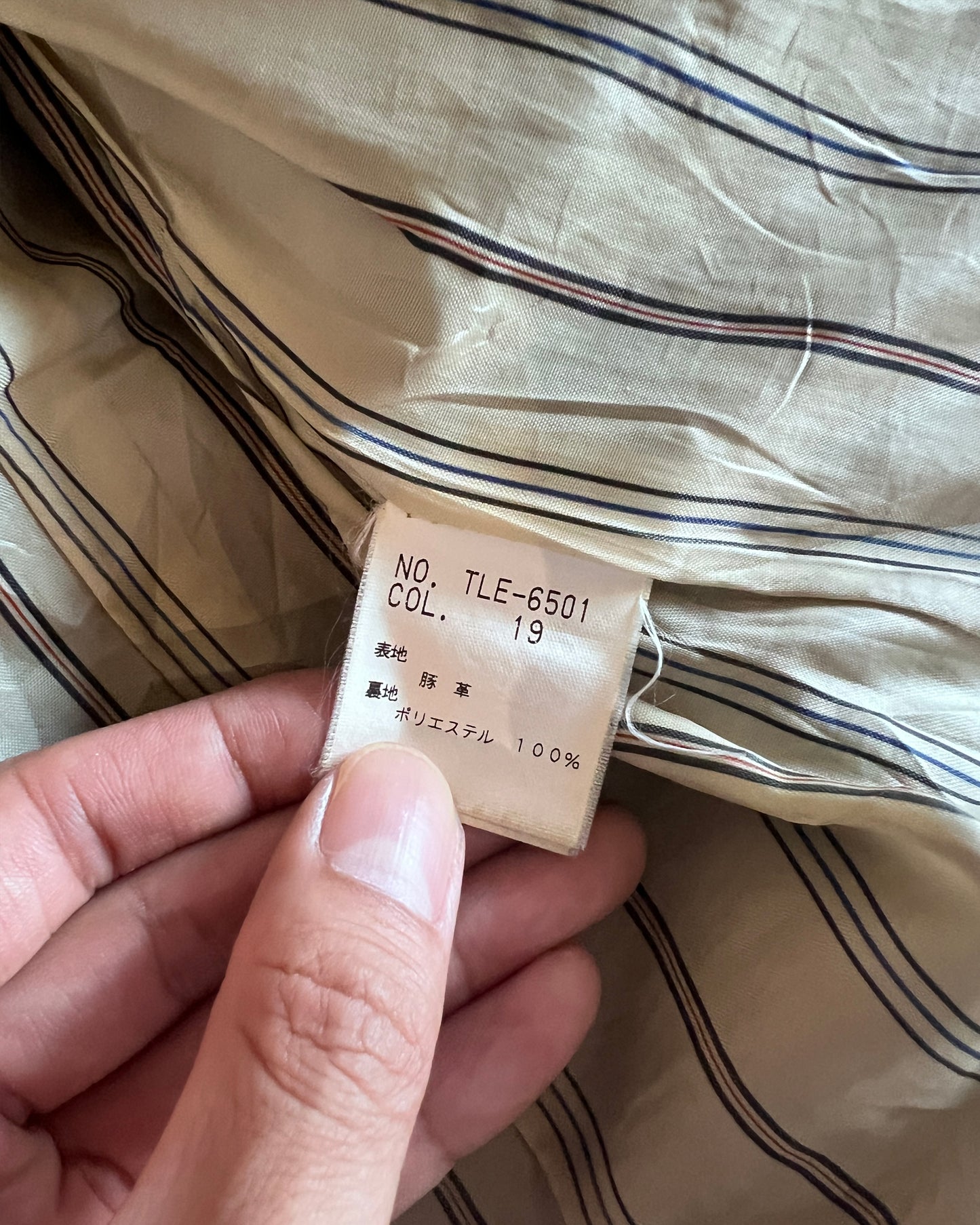 TORNADO MART LEATHER SHIRT