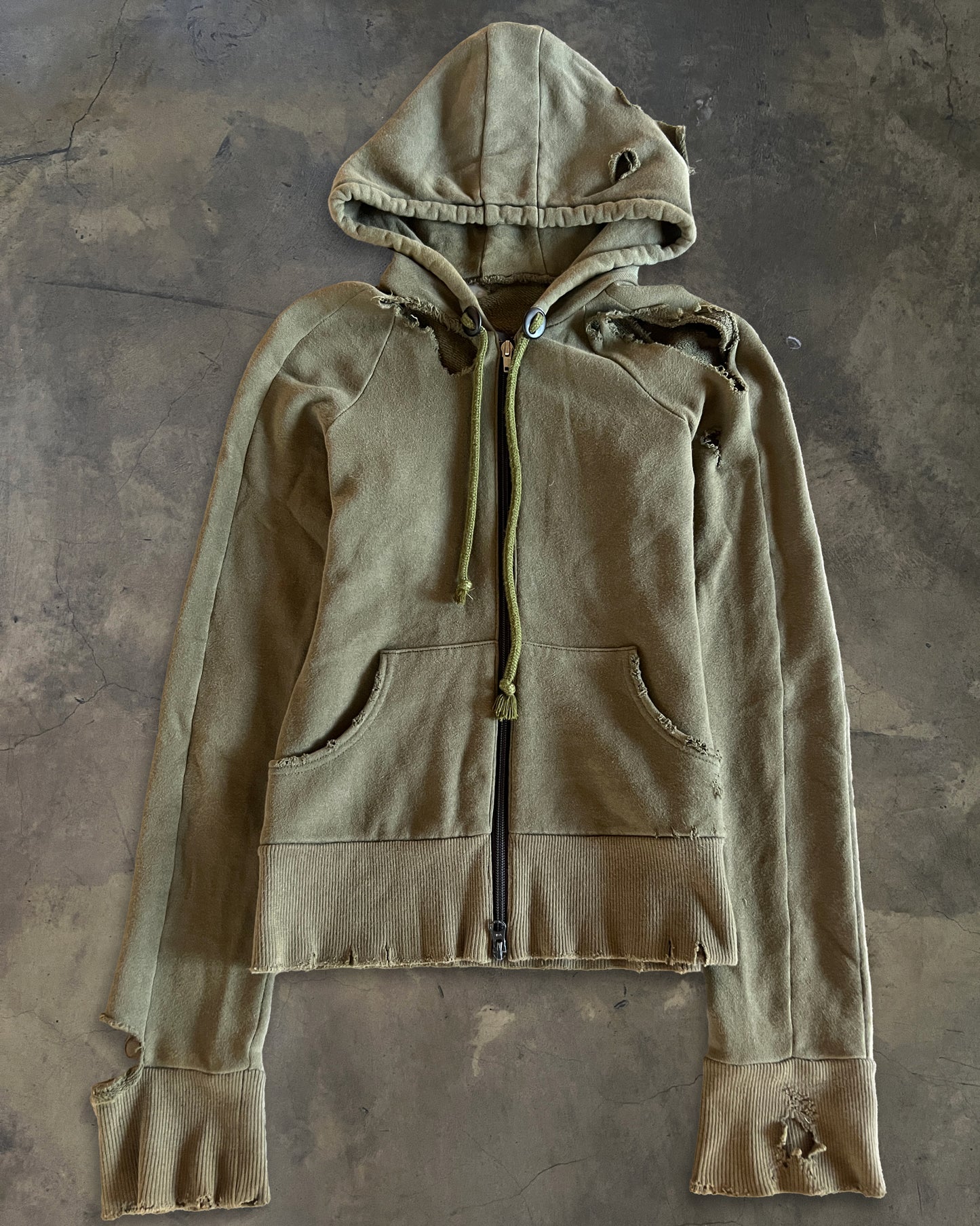 L.G.B "SPIRIT DANCER" DISTRESSED HOODIE