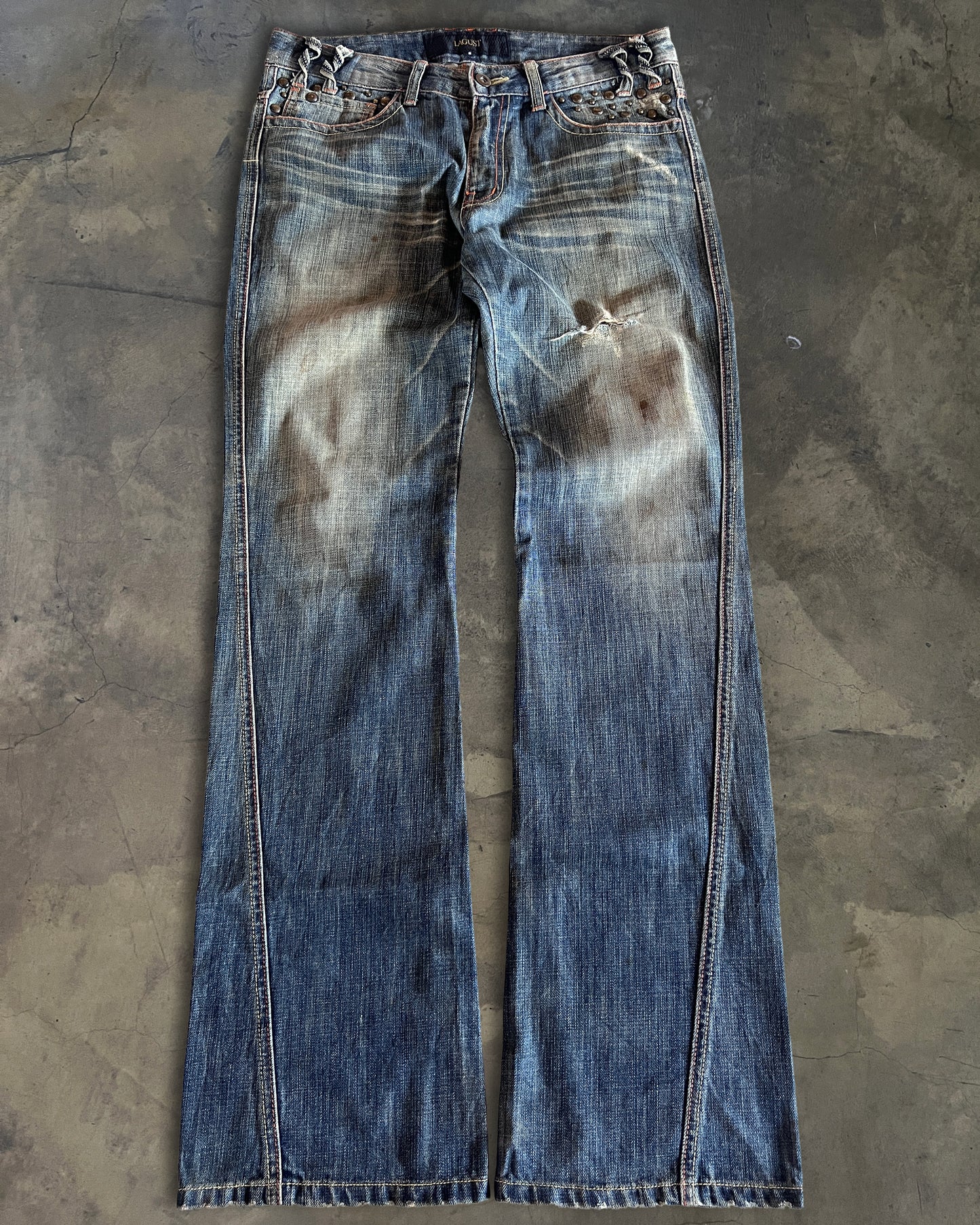 LAGUST SPIRAL CUTS DENIM