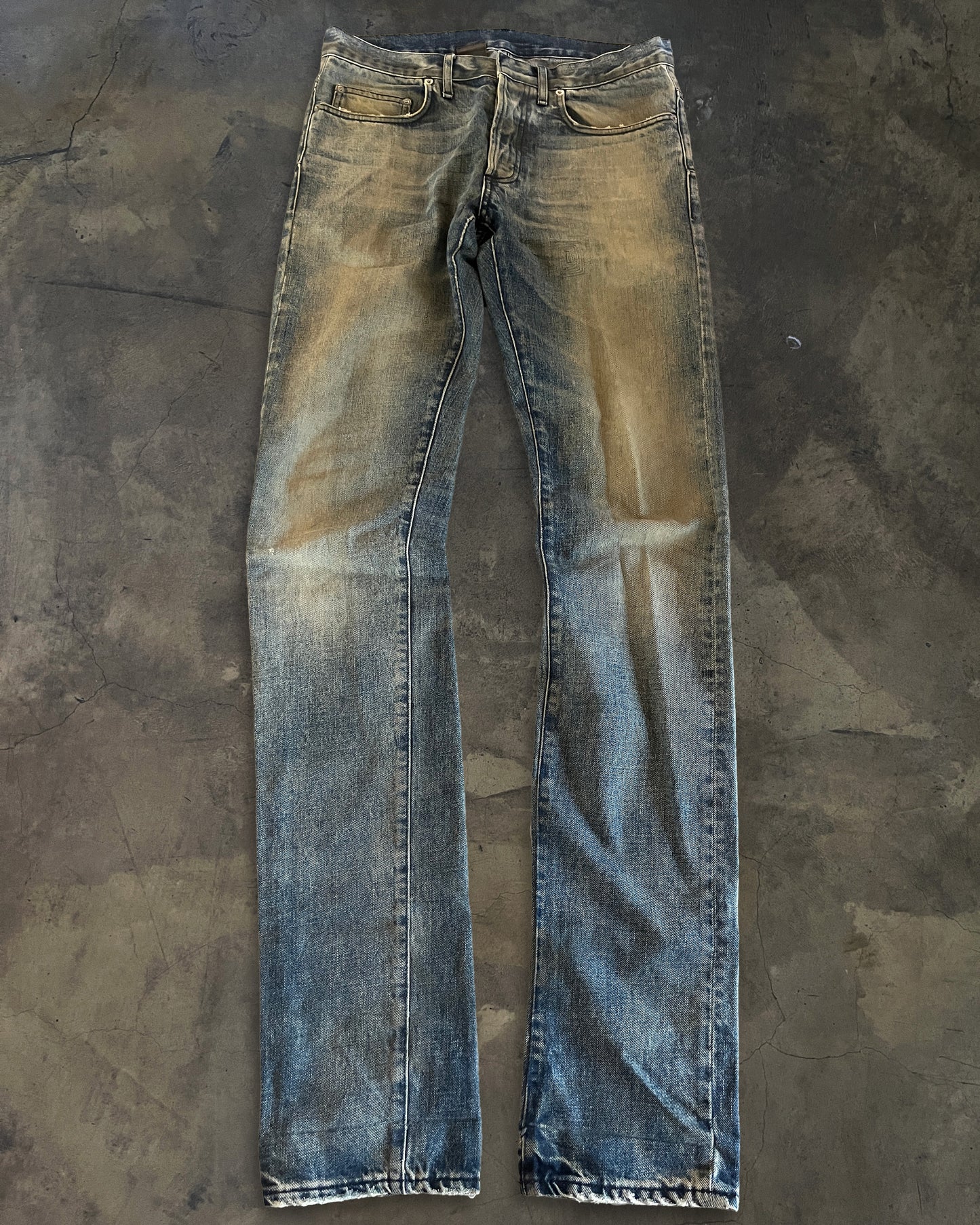 DIOR HOMME SS2011 MUDWASH DENIM