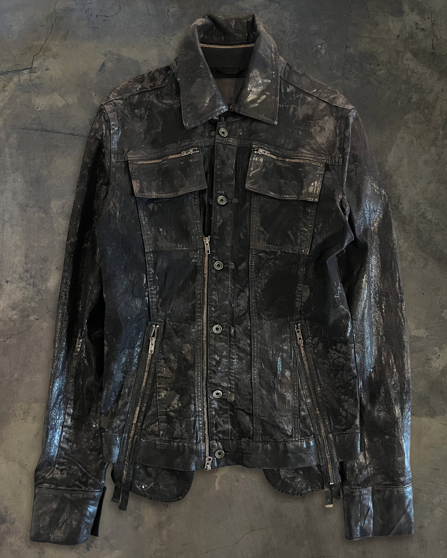 L.G.B CRACKED WAX G-JACKET