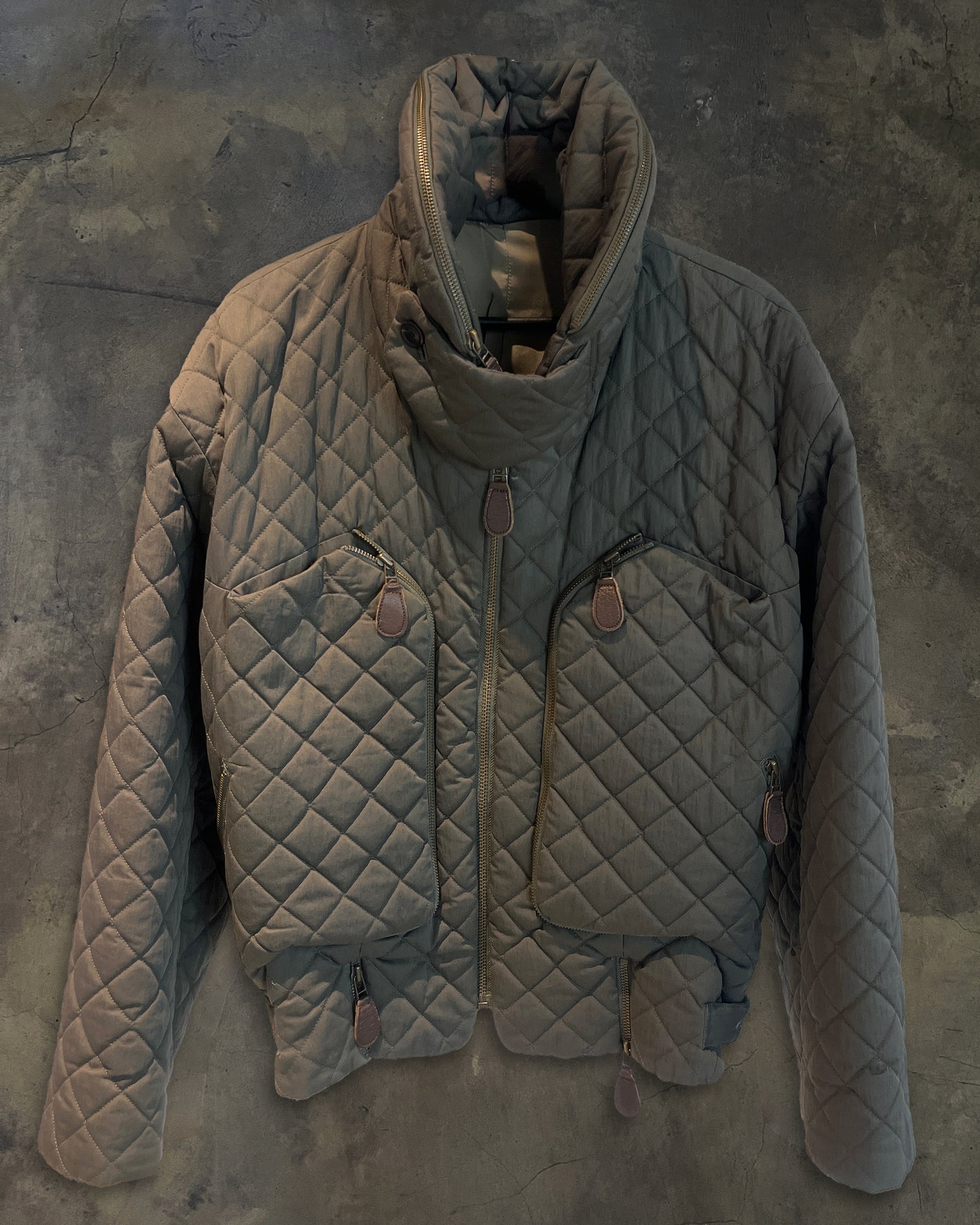 ISSEY MIYAKE AW1992 MULTI POCKET QUILTED JACKET