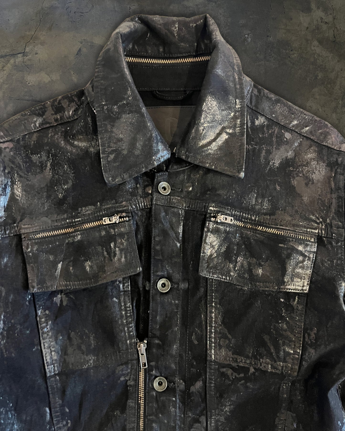 L.G.B CRACKED WAX G-JACKET