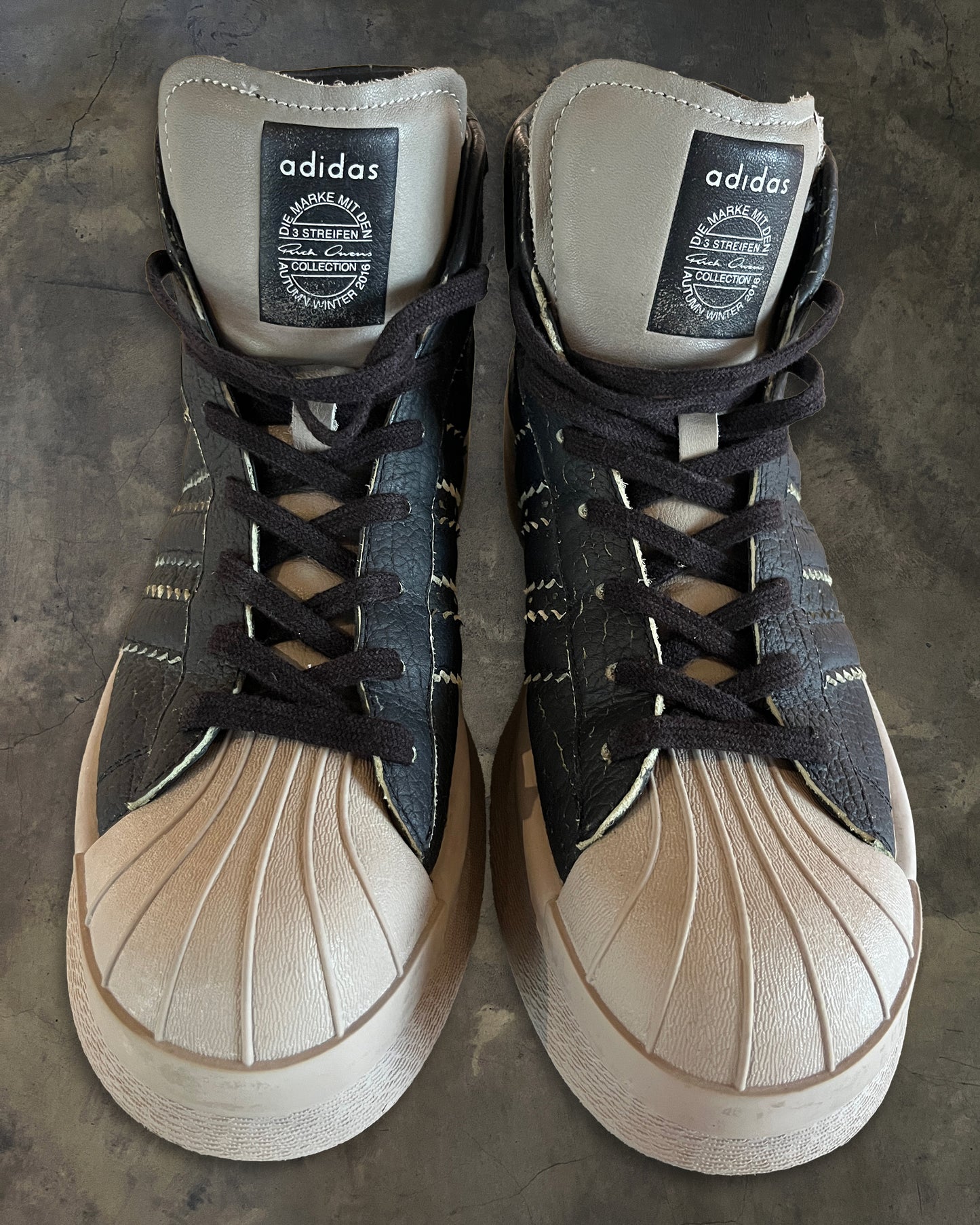 RICK OWENS AW2016 BLACK PEARL MASTODON