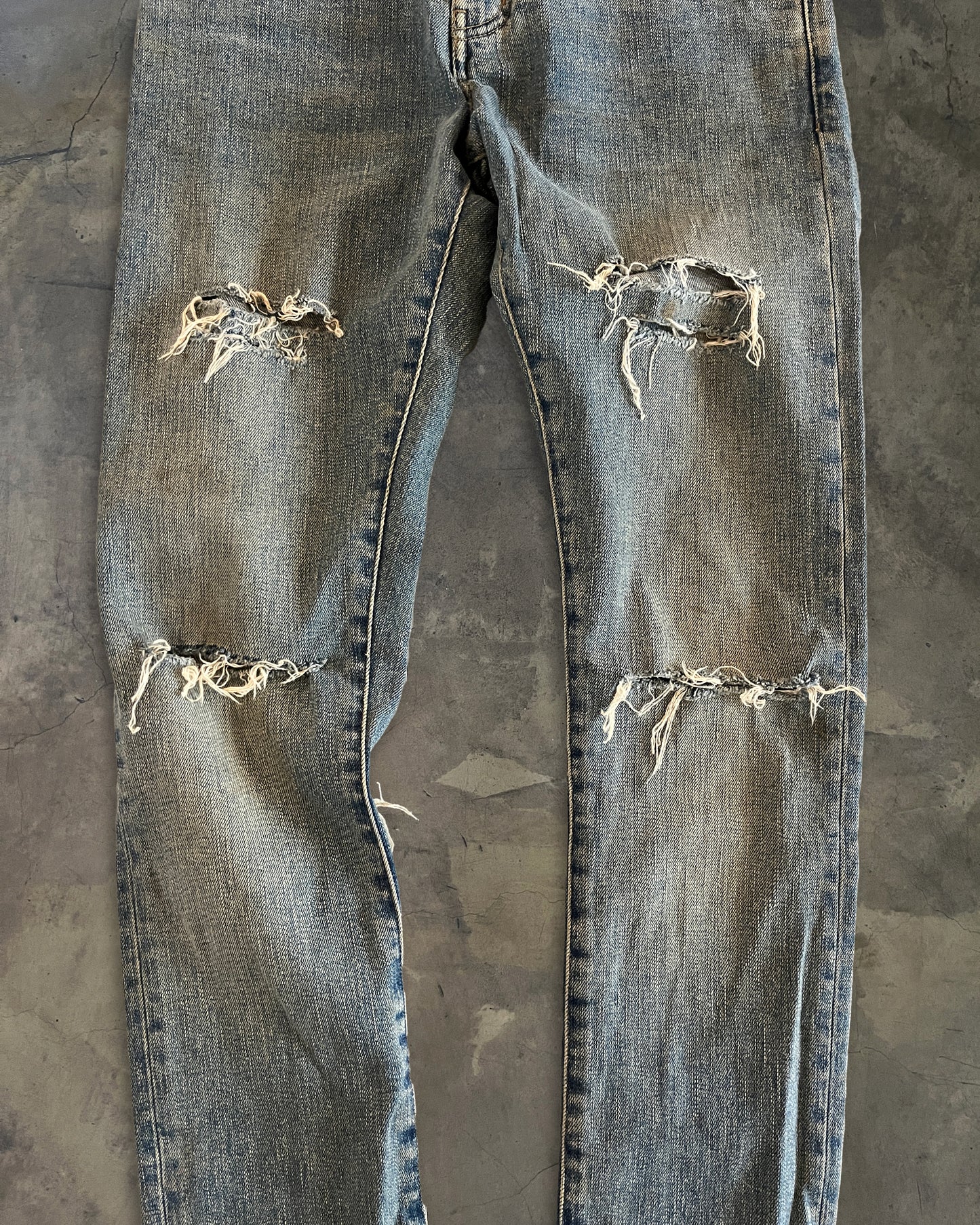 SAINT LAURENT SS2014 MINI CRASH D02 Denim
