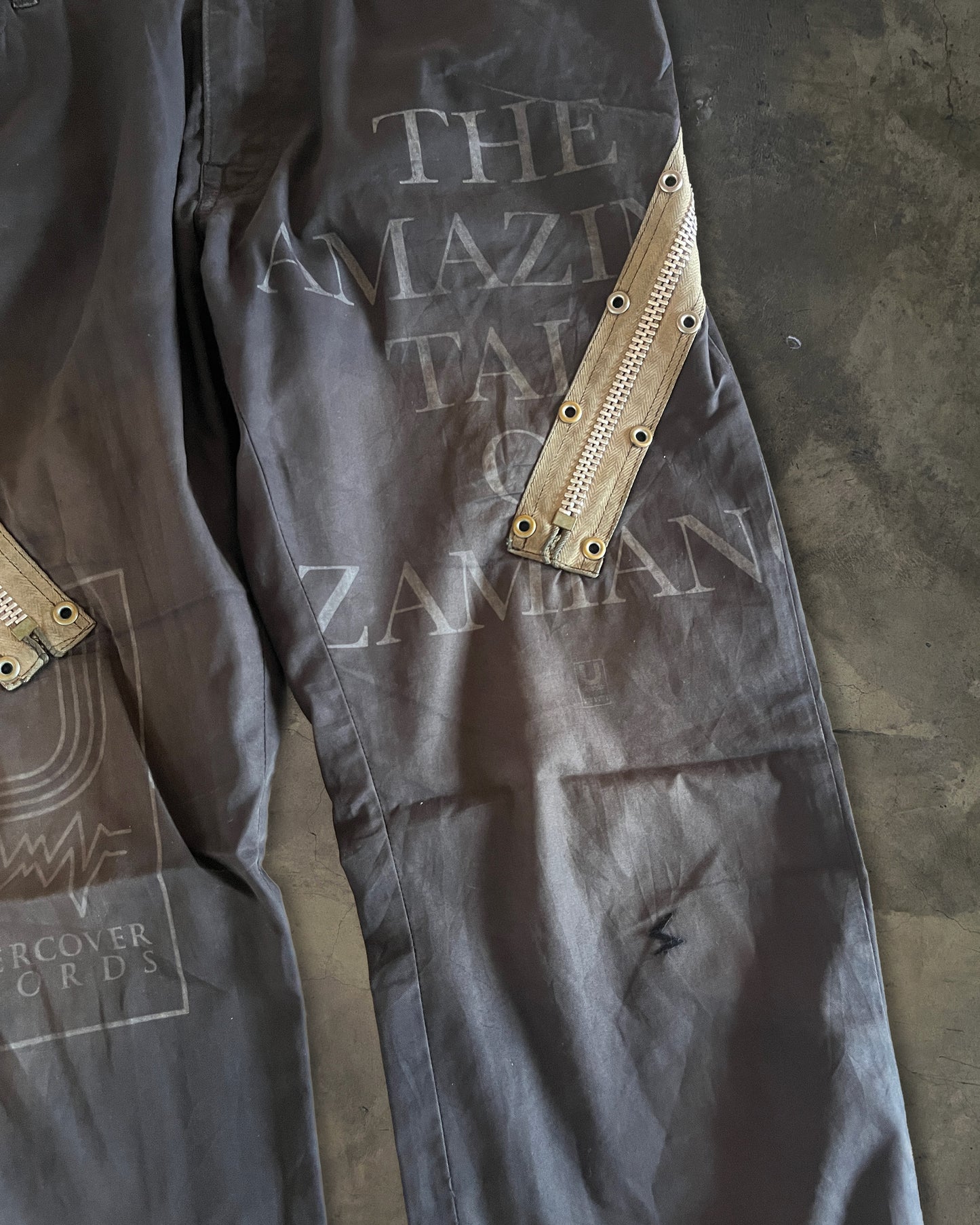 UNDERCOVER SS2006 "T" HYBRID T-SHIRT PANTS