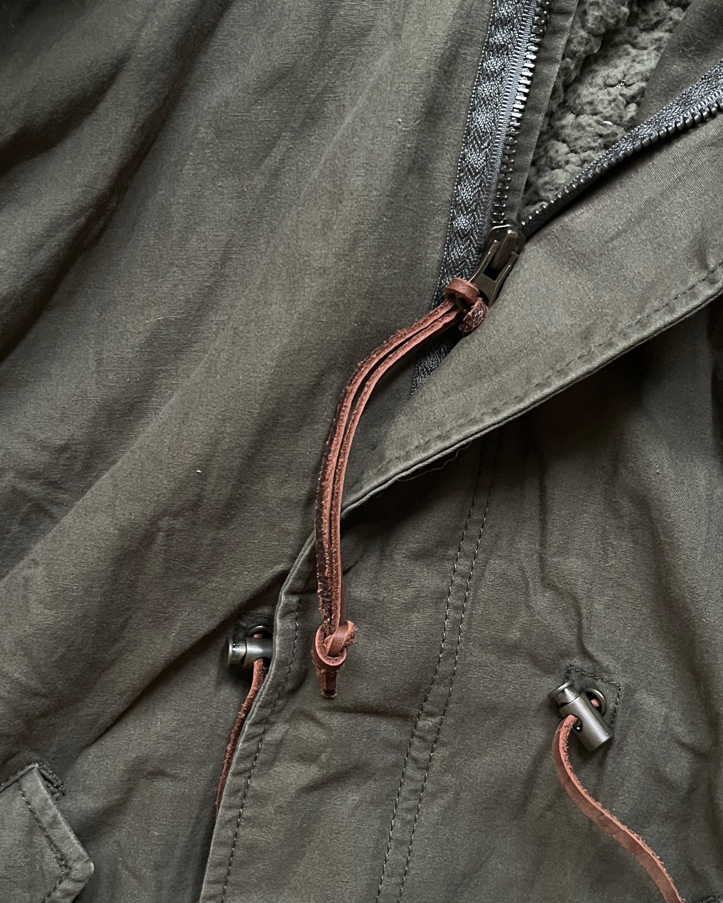 G.O.A RACCOON FUR PARKA WITH DETACHABLE HOOD