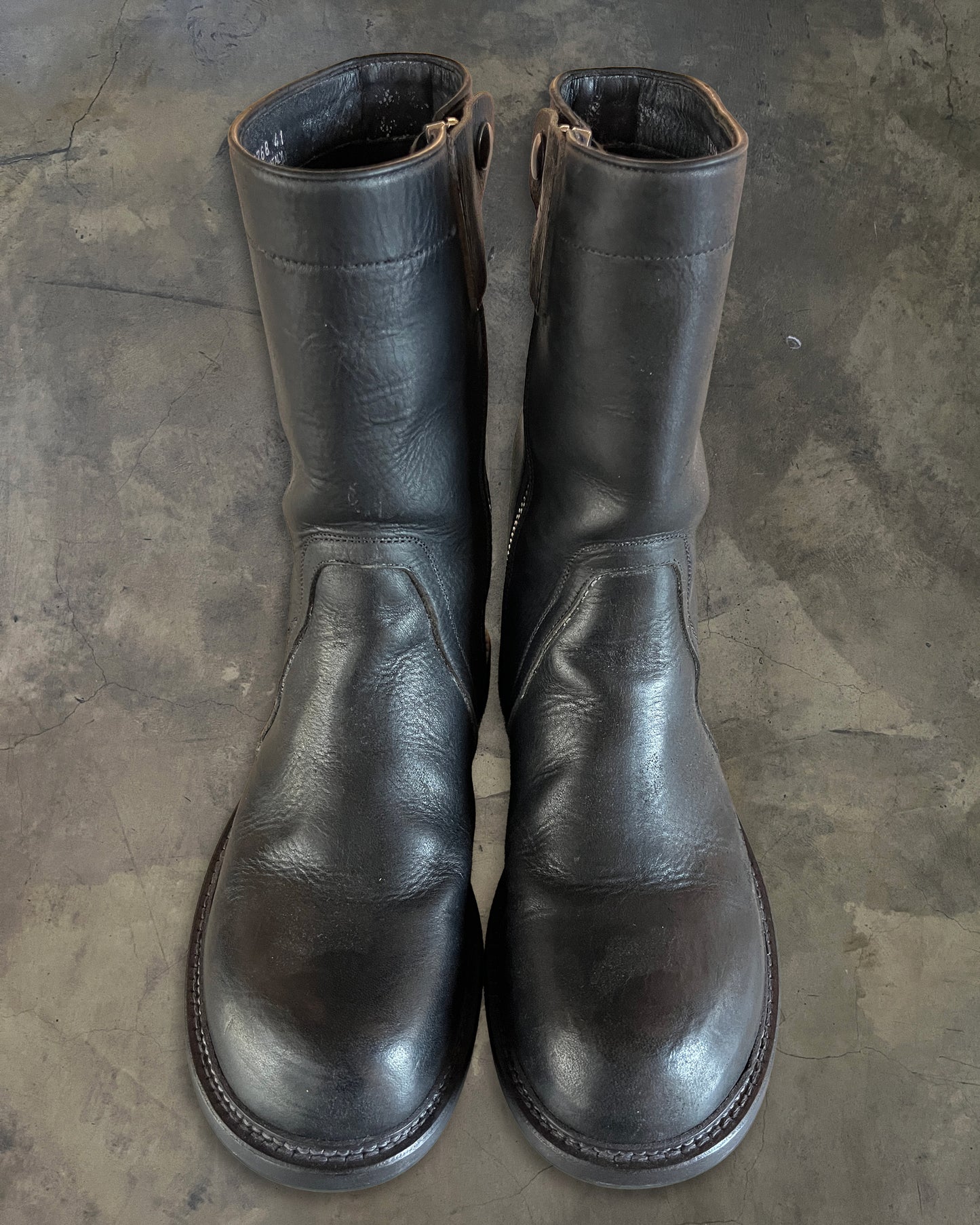 RICK OWENS FW2017 "LARRY" CREEPER BOOTS