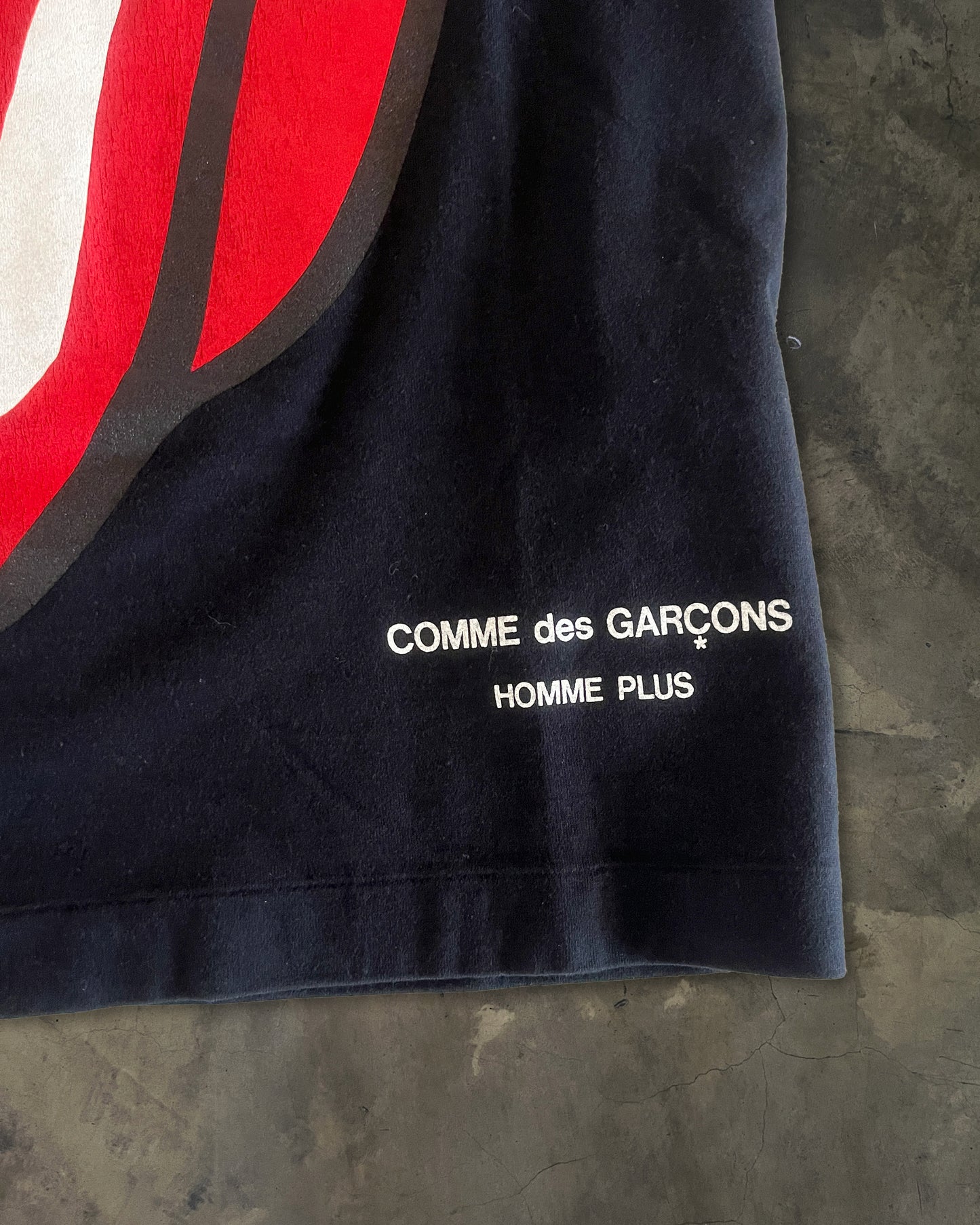 COMME DES GARCONS AD2005 ROLLING STONES TEE
