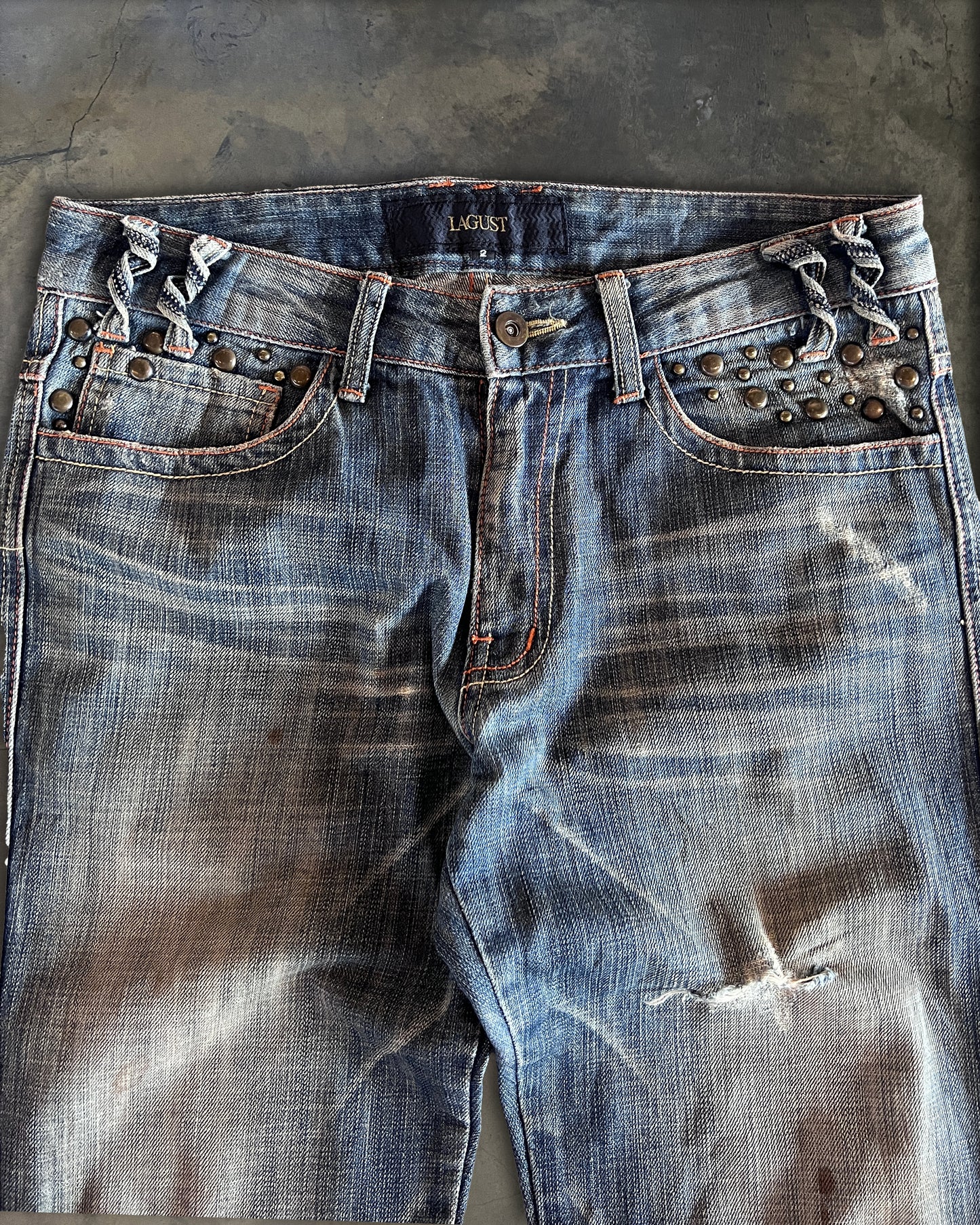 LAGUST SPIRAL CUTS DENIM