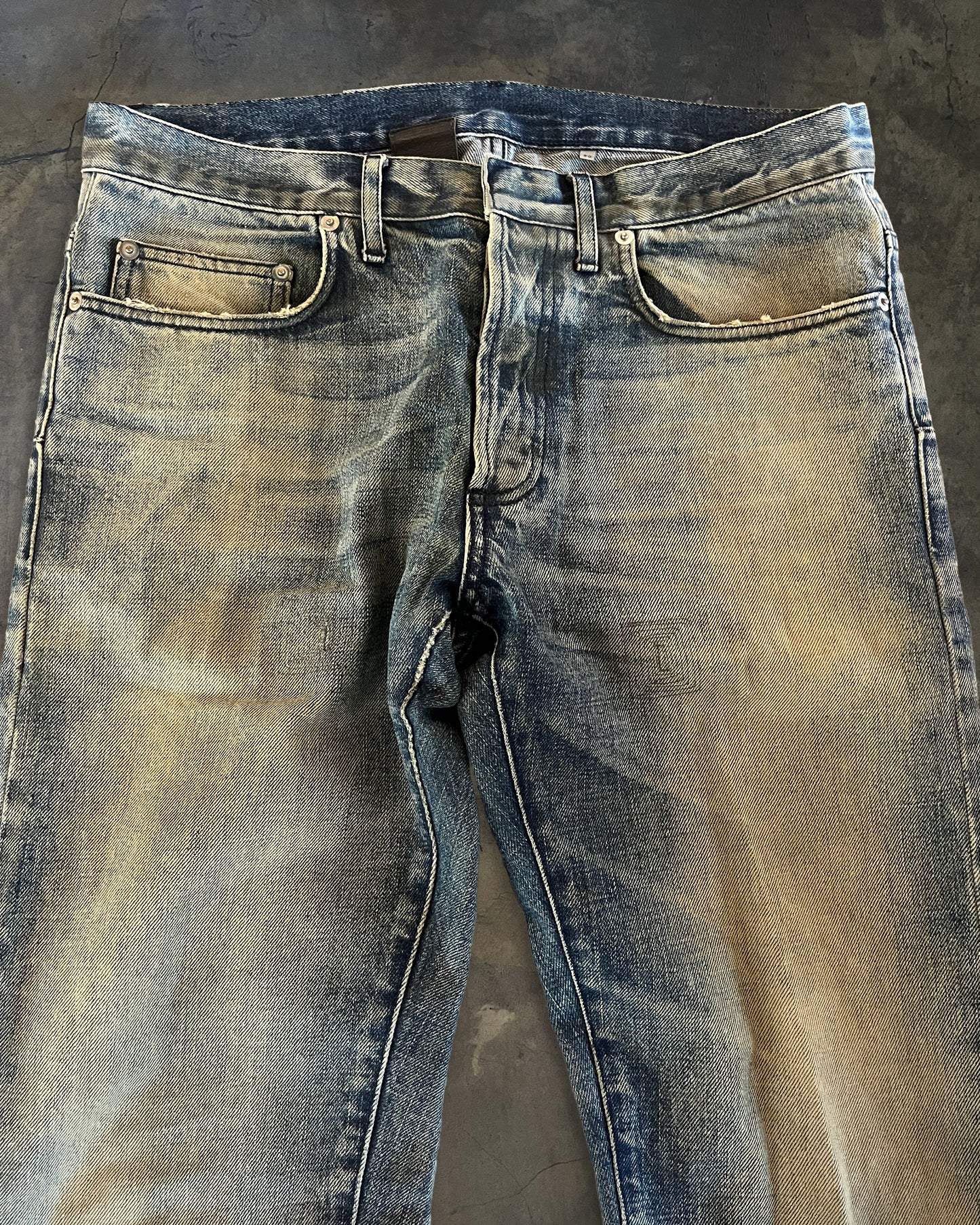 DIOR HOMME SS2011 MUDWASH DENIM