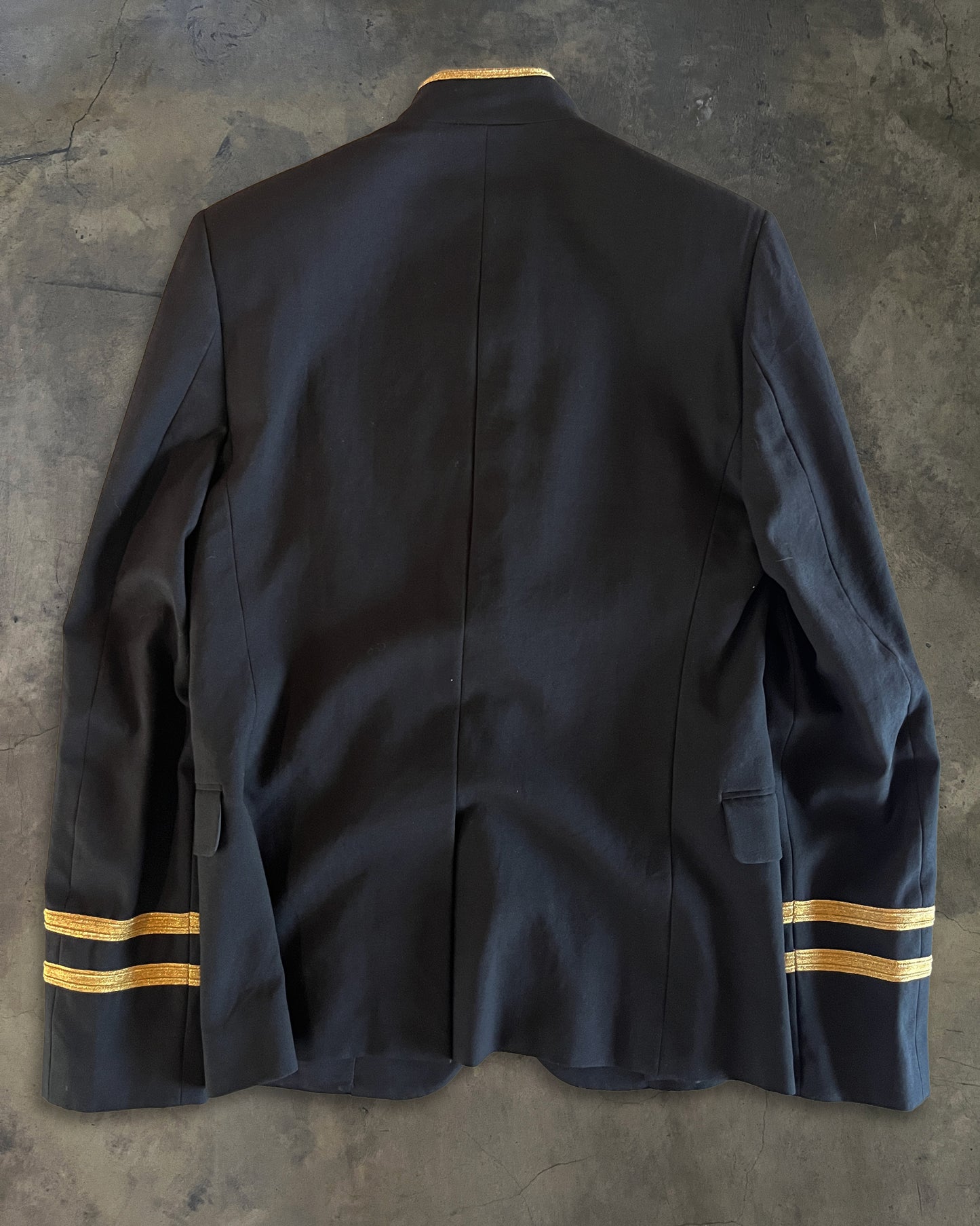 SAINT LAURENT SS2015 GOLDEN LINE CHINESE TUNIC JACKET