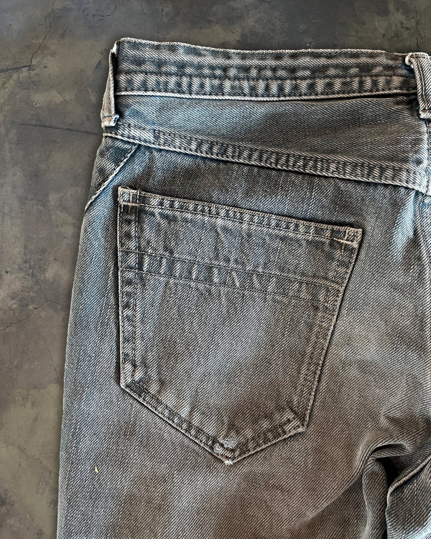 NUMBER (N)INE SS2007 "ABOUT A BOY" MUDWASH PAIN DENIM