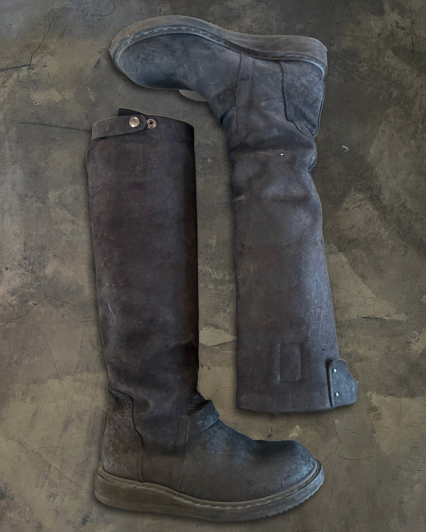 RICK OWEN SS2011 "ANTHEM" JACK BOOTS