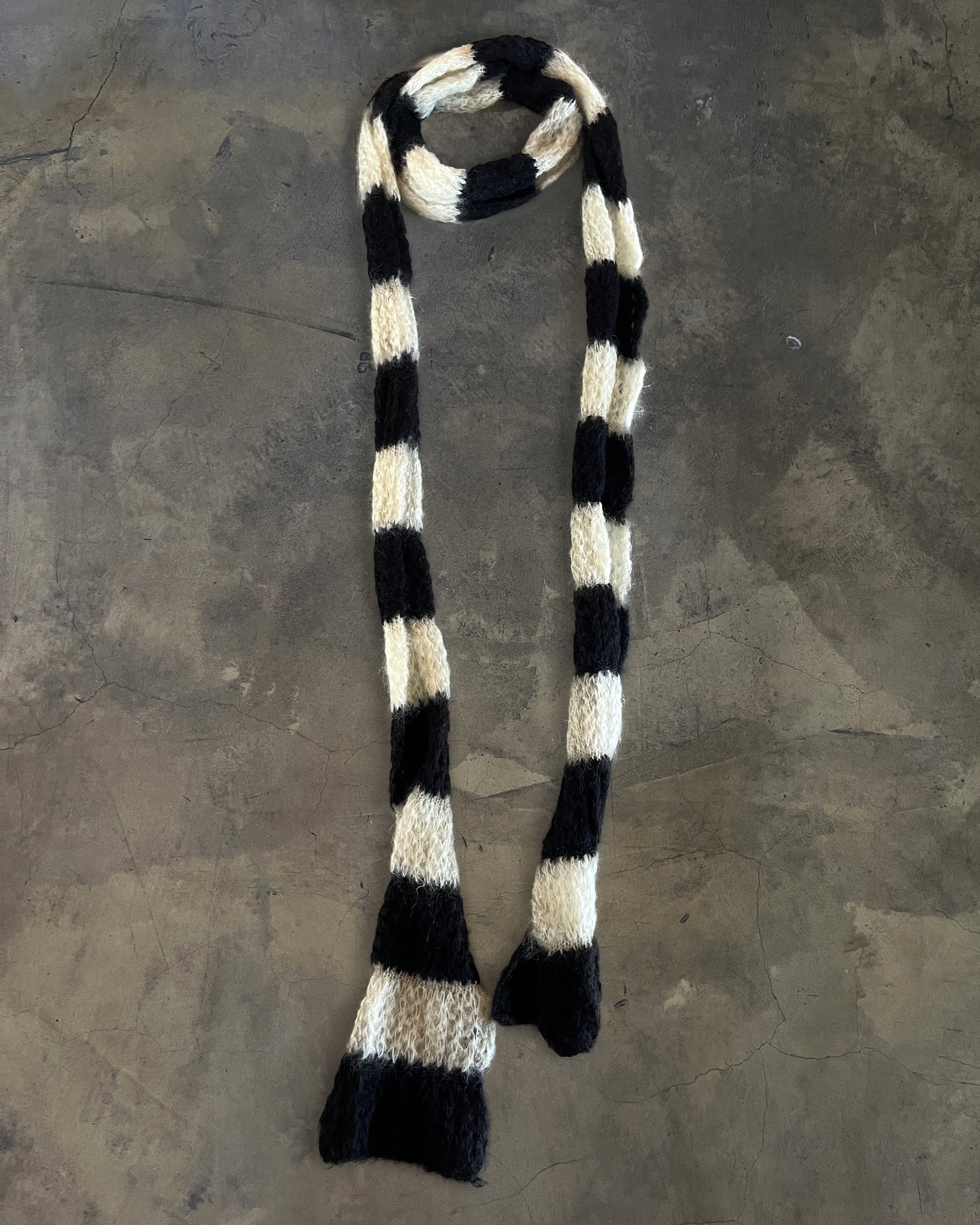 SAINT LAURENT FW2013 RUNWAY MOHAIR SCARF