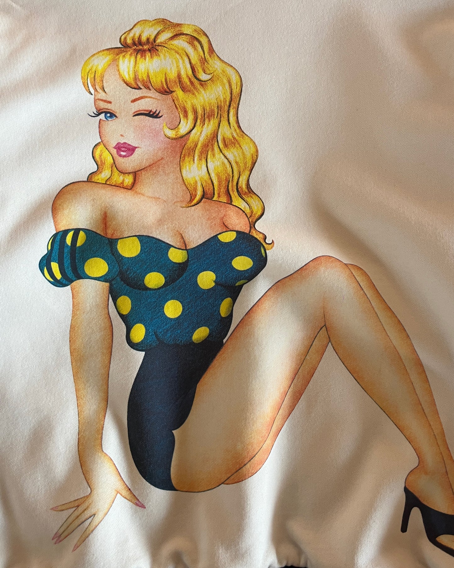 Y-3 SS2004 PIN-UP GIRL REVERSIBLE BOMBER JACKET