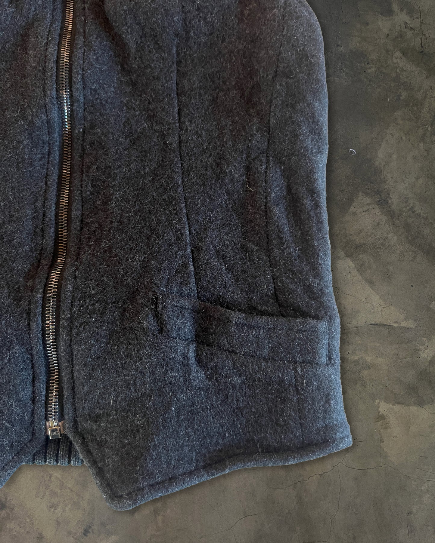 00's DOLCE GABBANA HOODED VEST