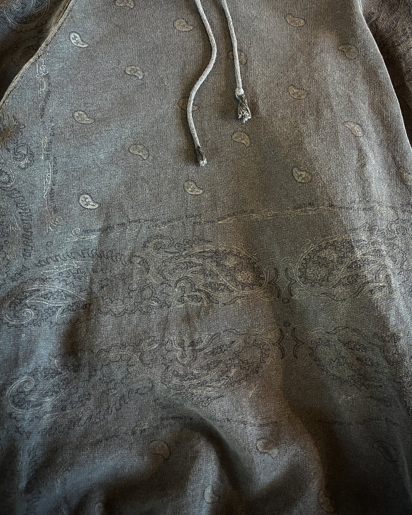 RAF SIMONS AW2004 "WAVES" PAISLEY HOODIE