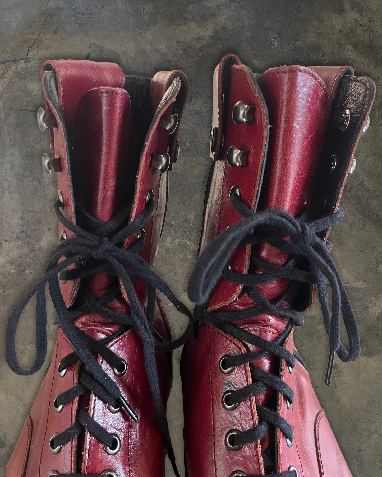 YOHJI YAMAMOTO AW2004 BROGUE MILITARY BOOT