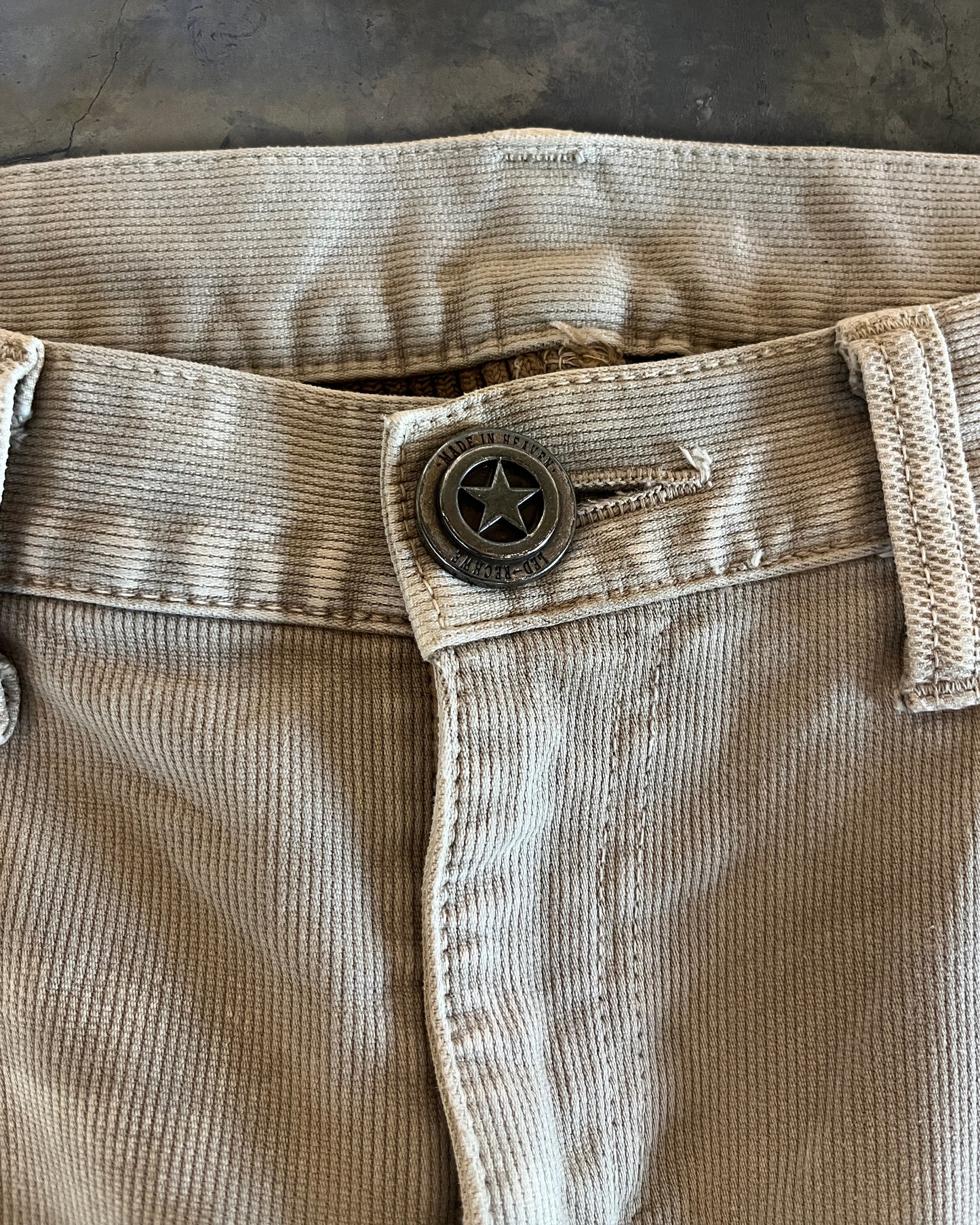 LED RECHWE CORDUROY COWBOY PANTS