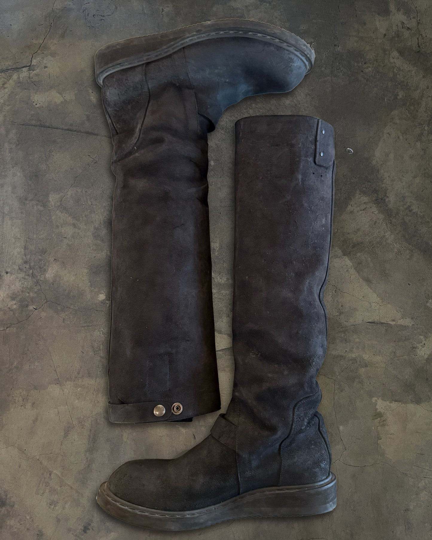 RICK OWEN SS2011 "ANTHEM" JACK BOOTS