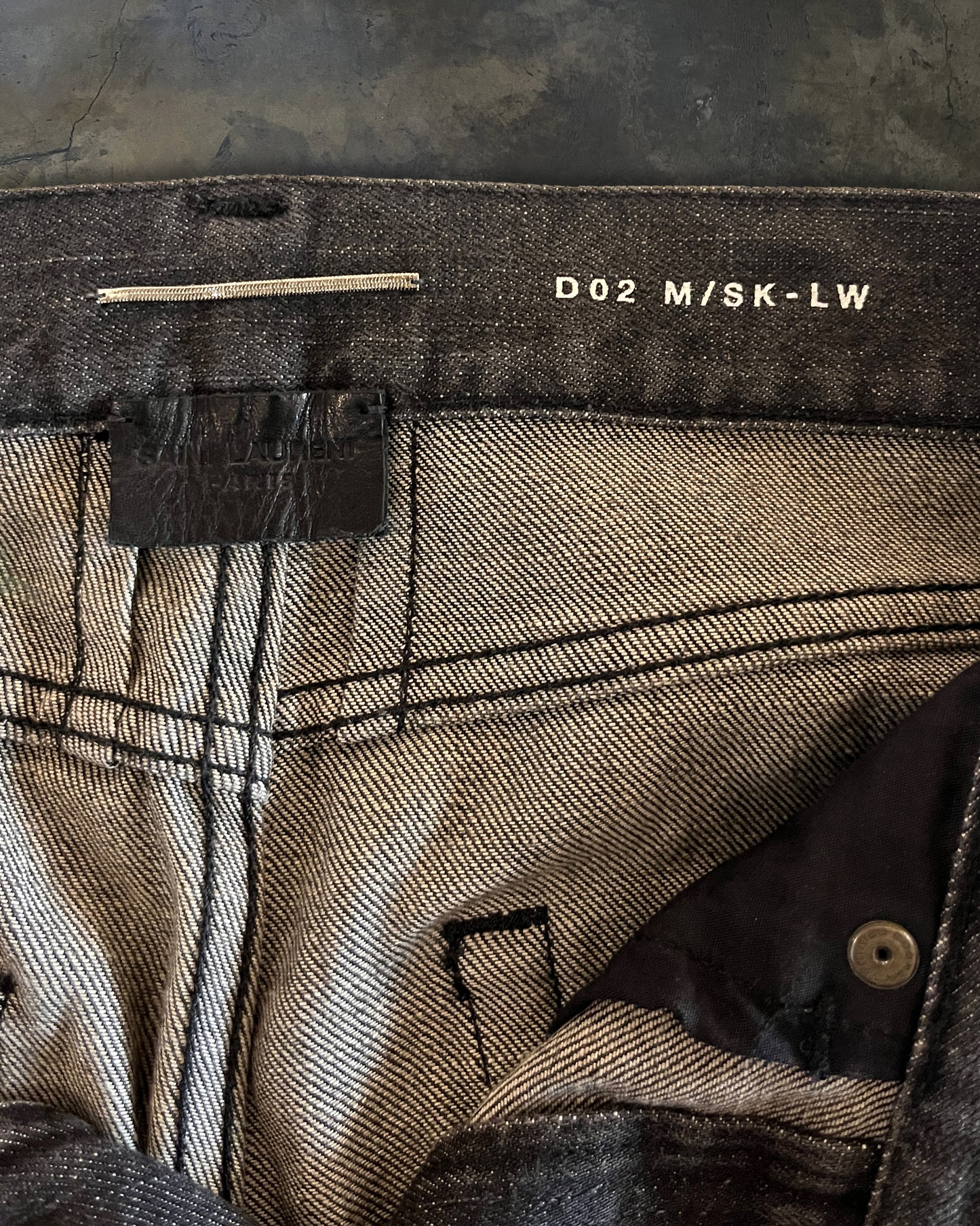 SAINT LAURENT AW2013 ASH WASH D02