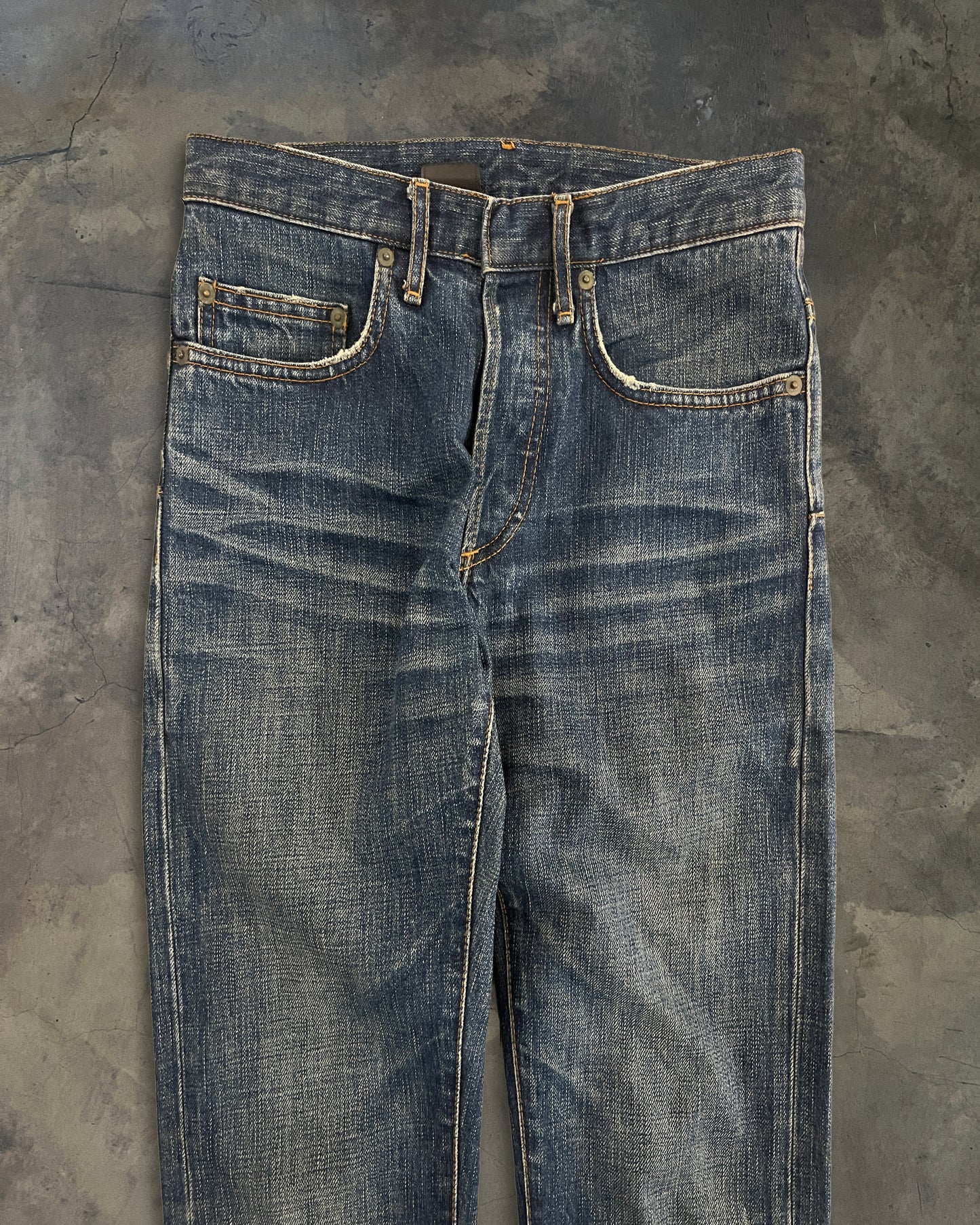 DIOR HOMME AW 2006 CLAW MARK DENIM