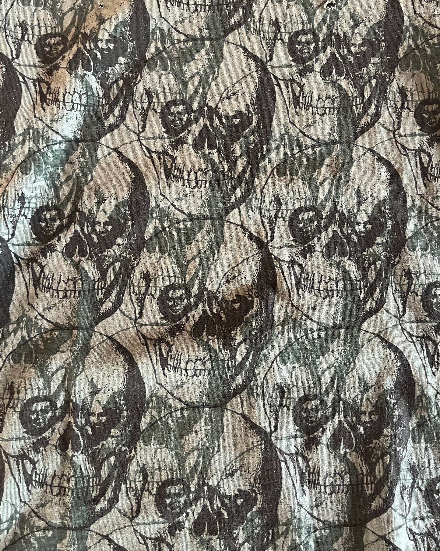 UNDERCOVER AW2003 "PAPERDOLL" BUSH/OSAMA CAMO LONG SLEEVE
