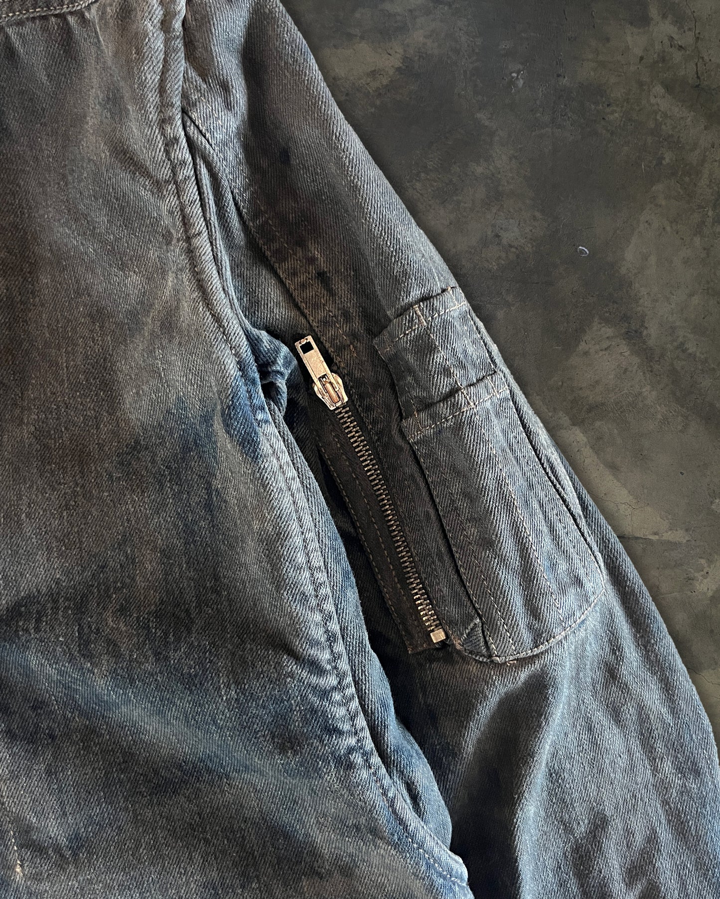 RICK OWENS SS2009 "STRUTTER" HOGWASH SLAVE JACKET