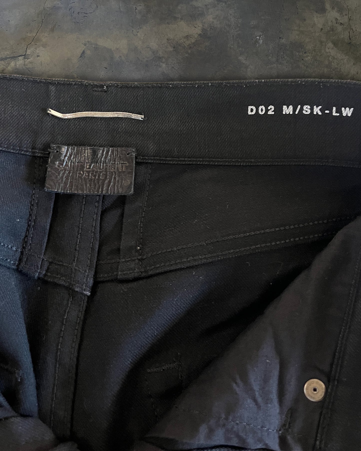 SAINT LAURENT SS2015 WAXED D02
