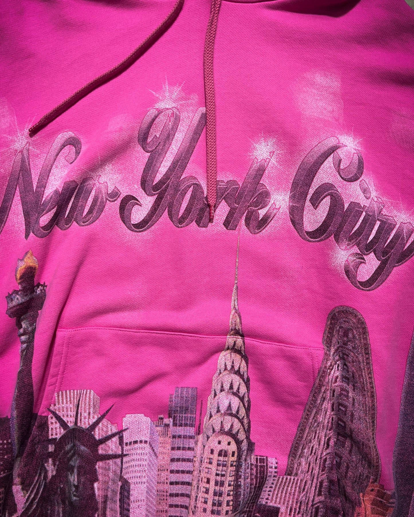 BALENCIAGA RESORT 2017 "NEW YORK CITY" AIRBRUSH HOODIE
