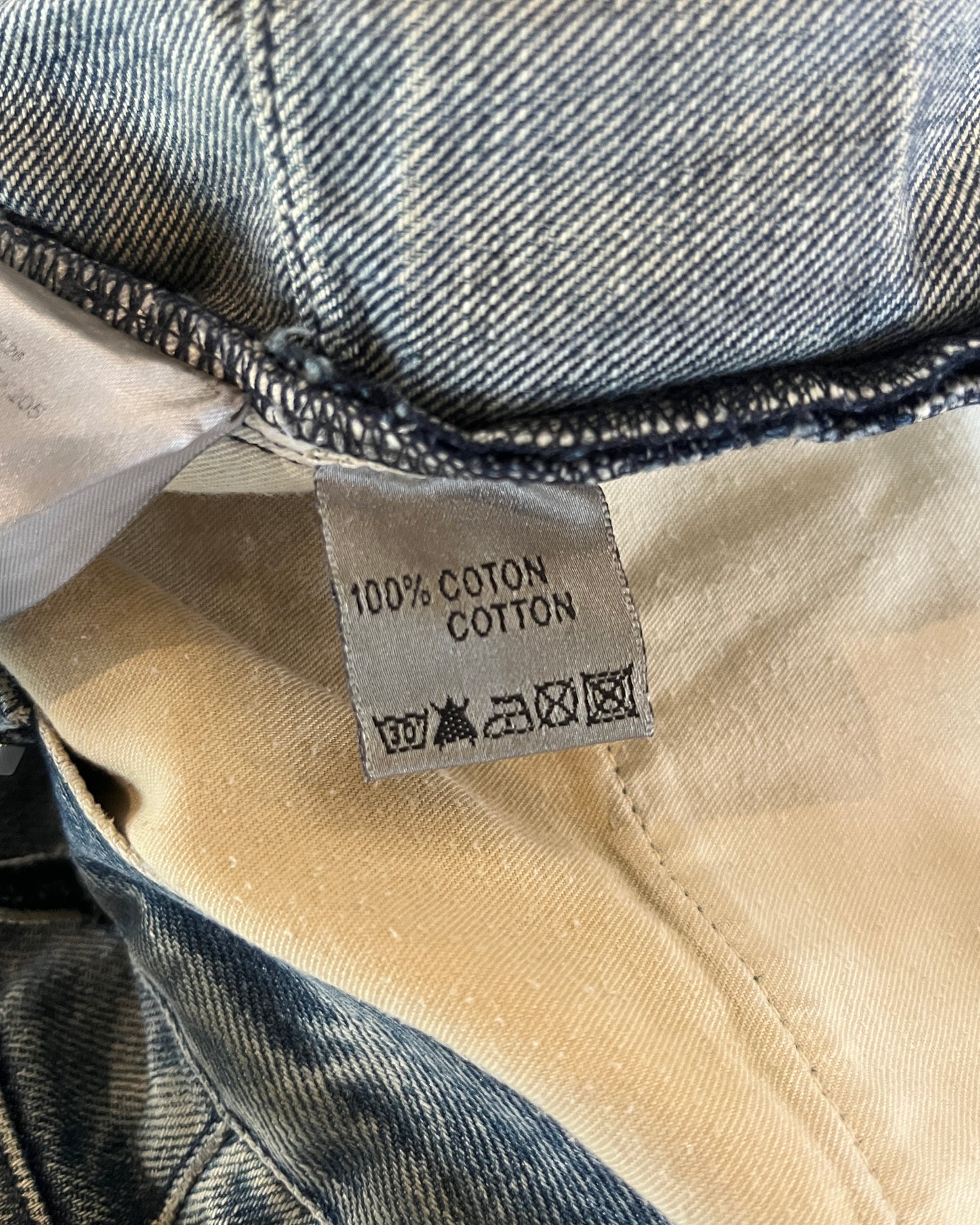 DIOR HOMME SS2011 MUDWASH DENIM