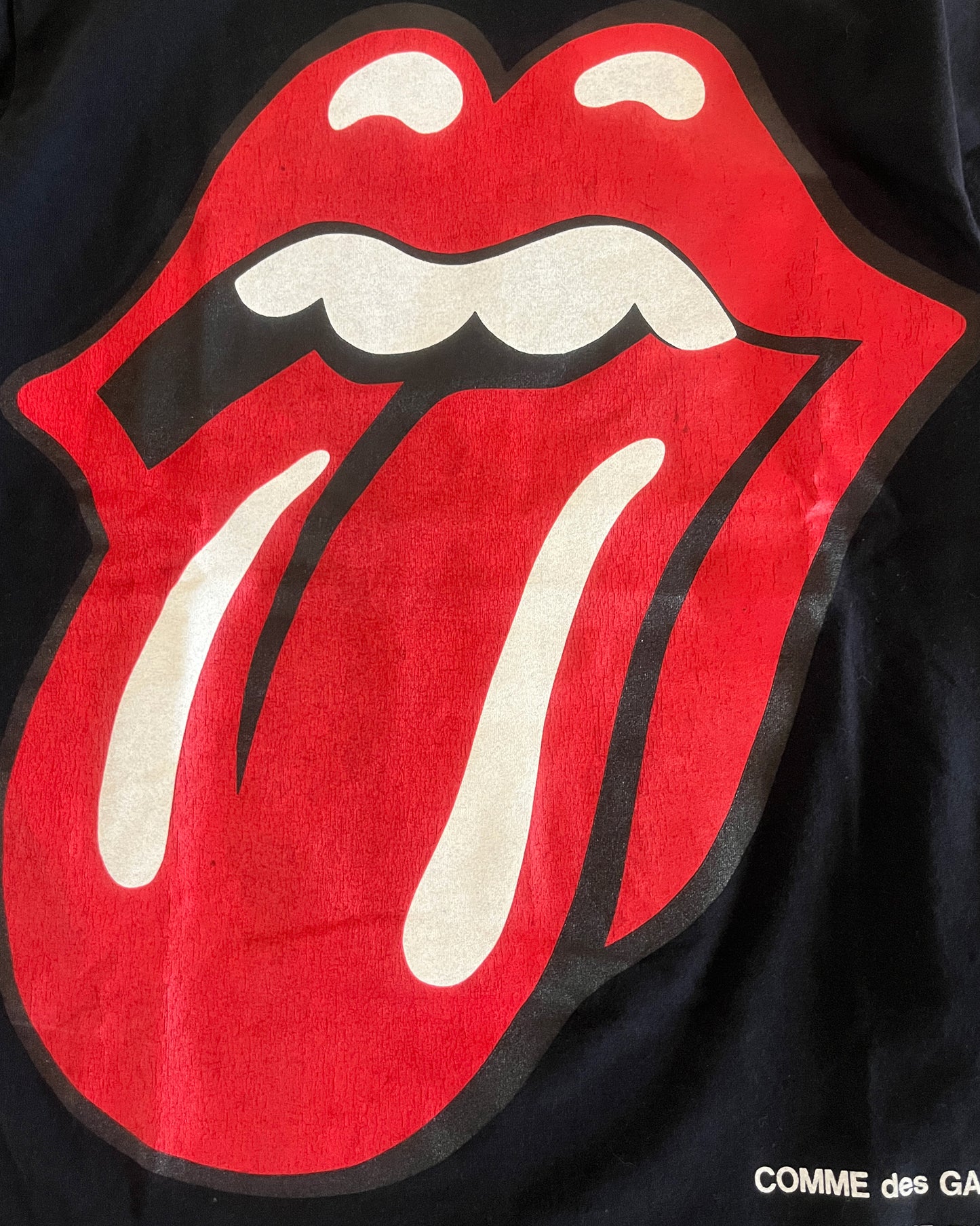 COMME DES GARCONS AD2005 ROLLING STONES TEE
