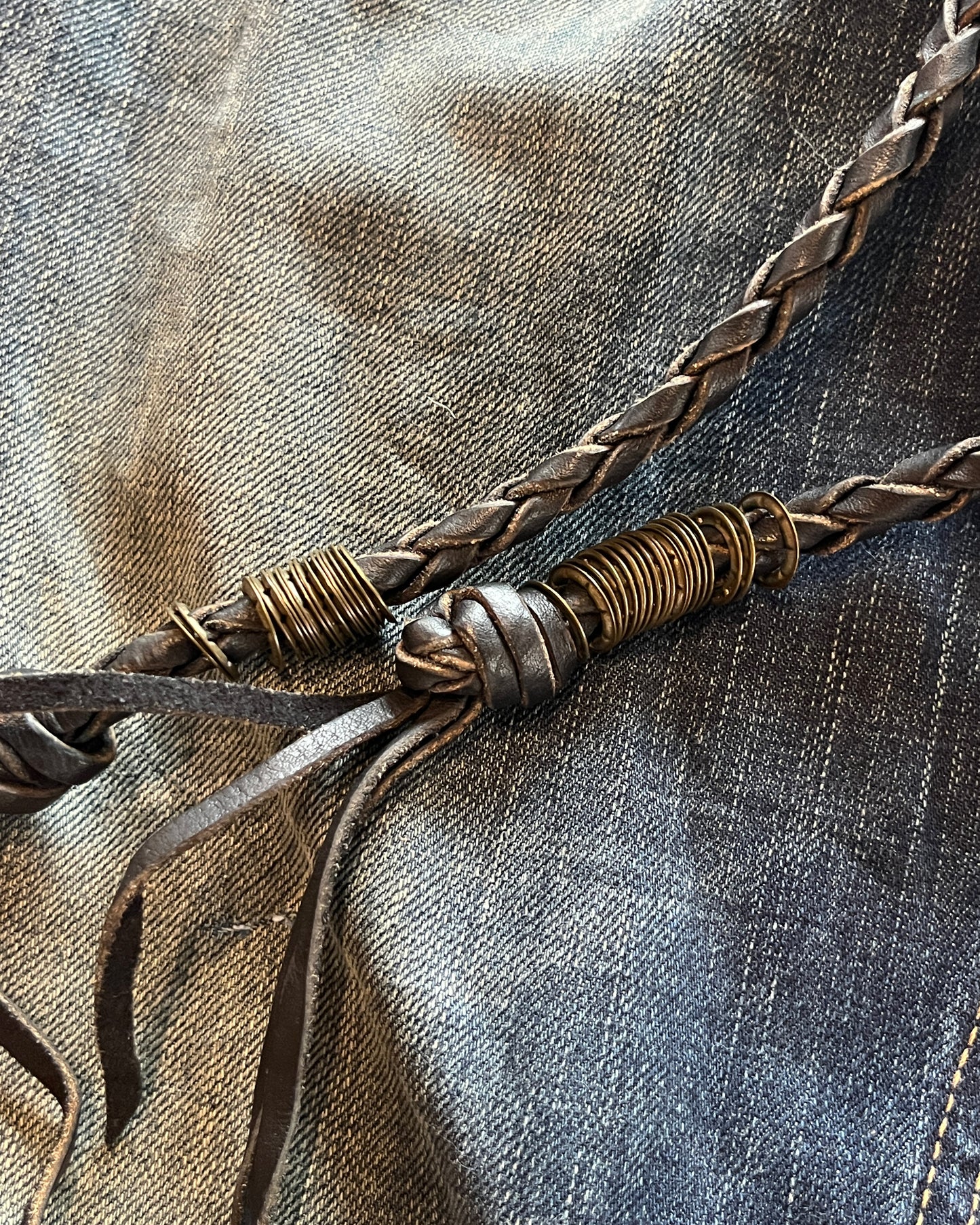 VERONICA GUERILLA FLARE LACE UP DENIM