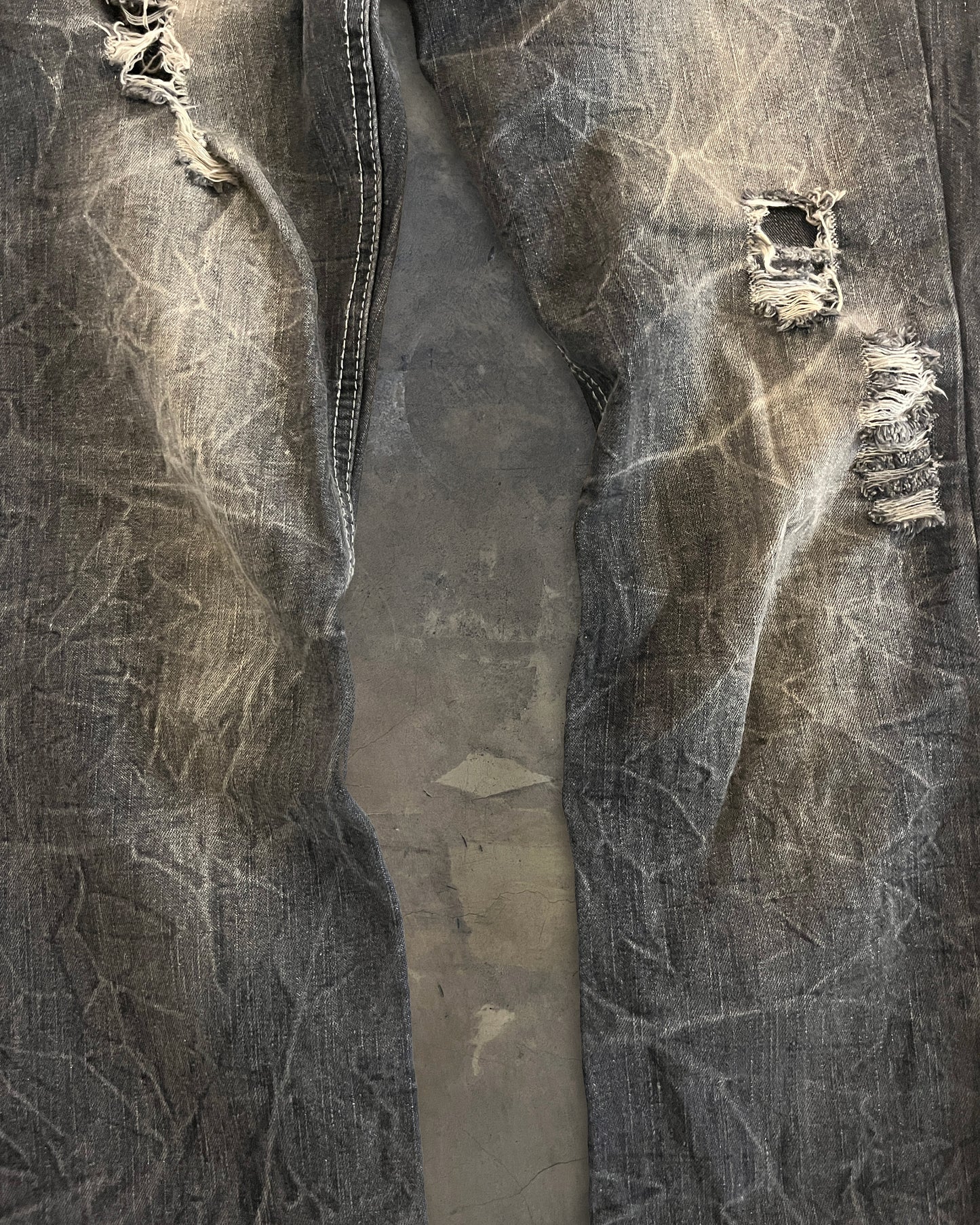 LOWBOX HONEYCOMB DARK WASH DENIM