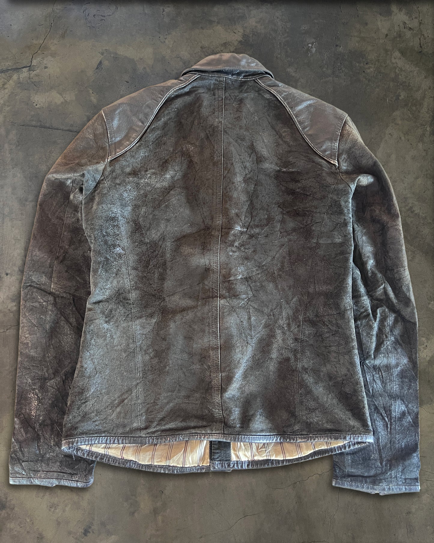 TORNADO MART LEATHER SHIRT