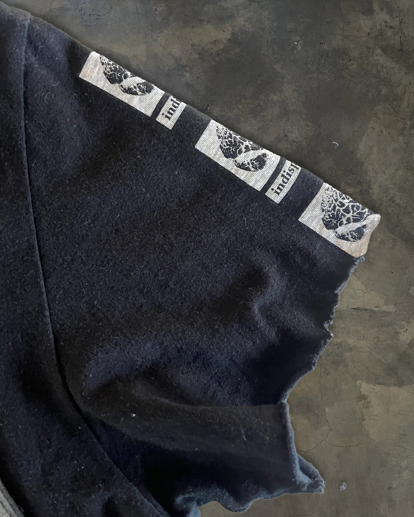 UNDERCOVER AW2004 SICK PATCH LAYERED TEE