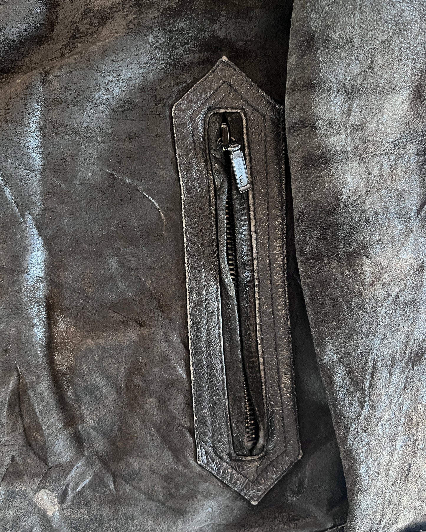TORNADO MART LEATHER SHIRT