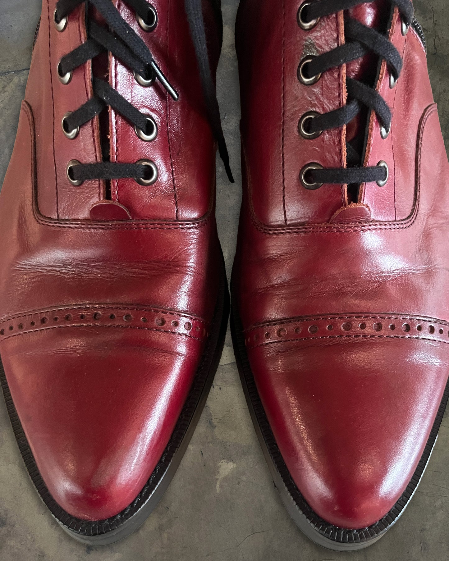 YOHJI YAMAMOTO AW2004 BROGUE MILITARY BOOT