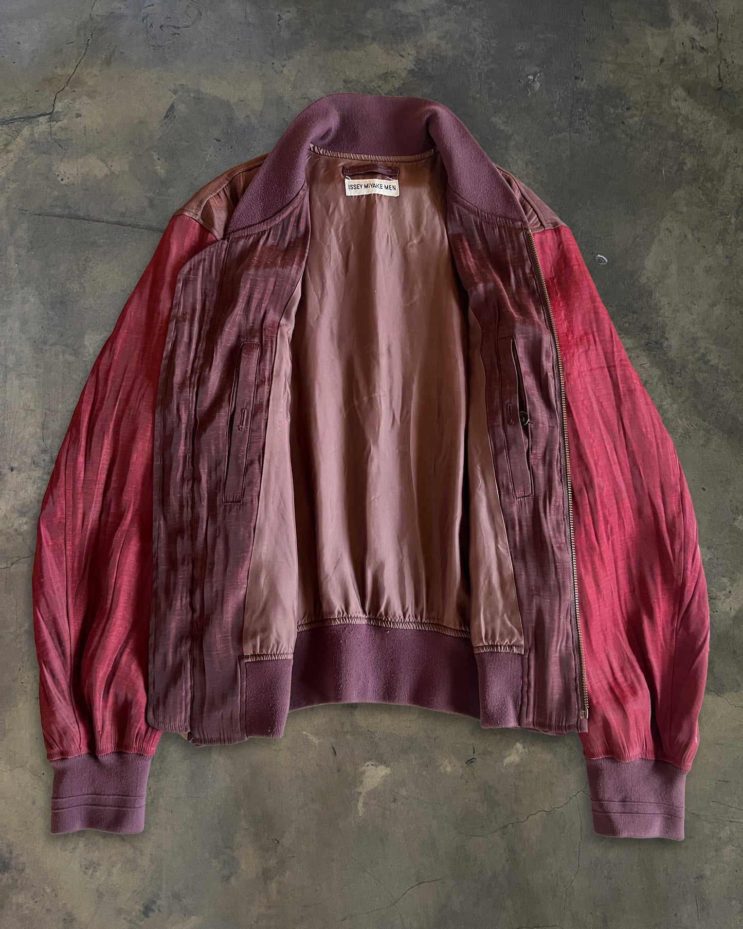 ISSEY MIYAKE SS1997 SILK BOMBER