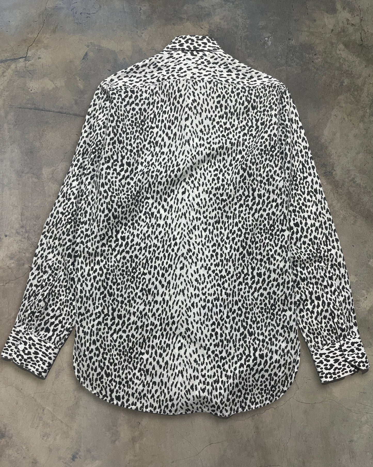 SAINT LAURENT SS2012 BABYCAT BUTTON UP
