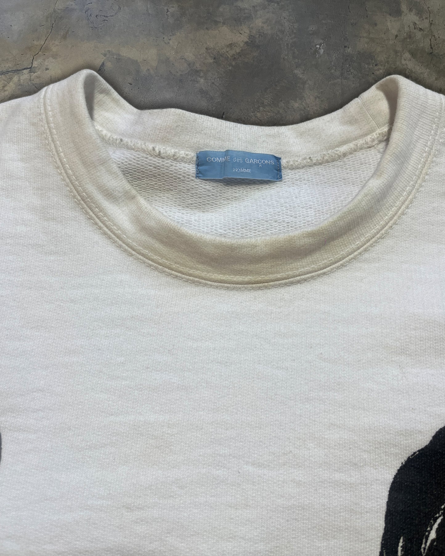 COMME DES GARCONS AD2002 "CUBA" SWEATSHIRT