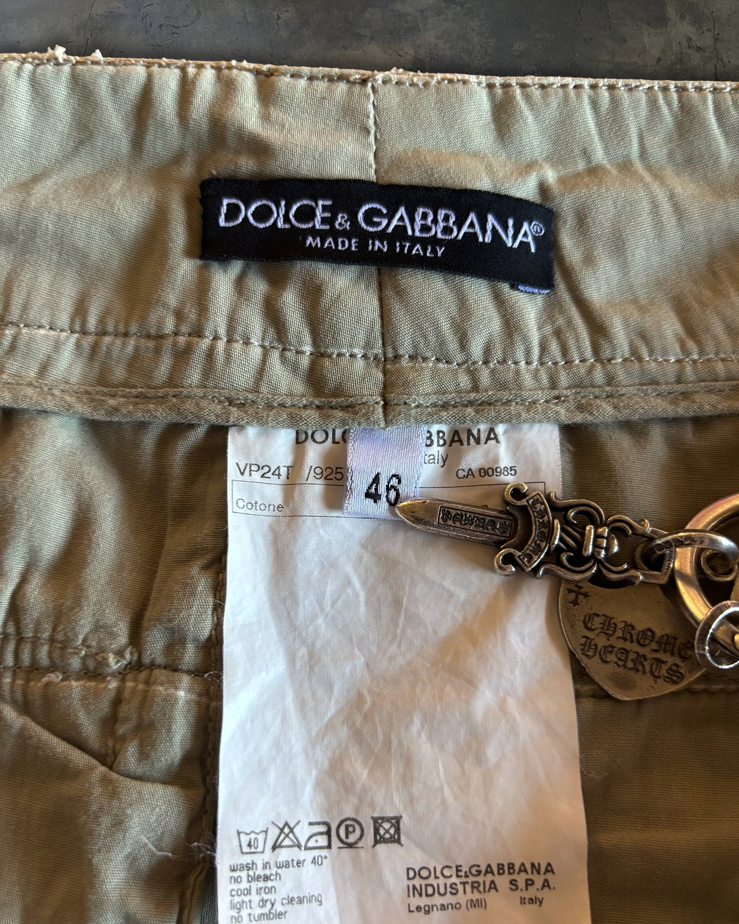 DOLCE GABBANA SS2002 GRAFITTI PARACHUTE CARGO