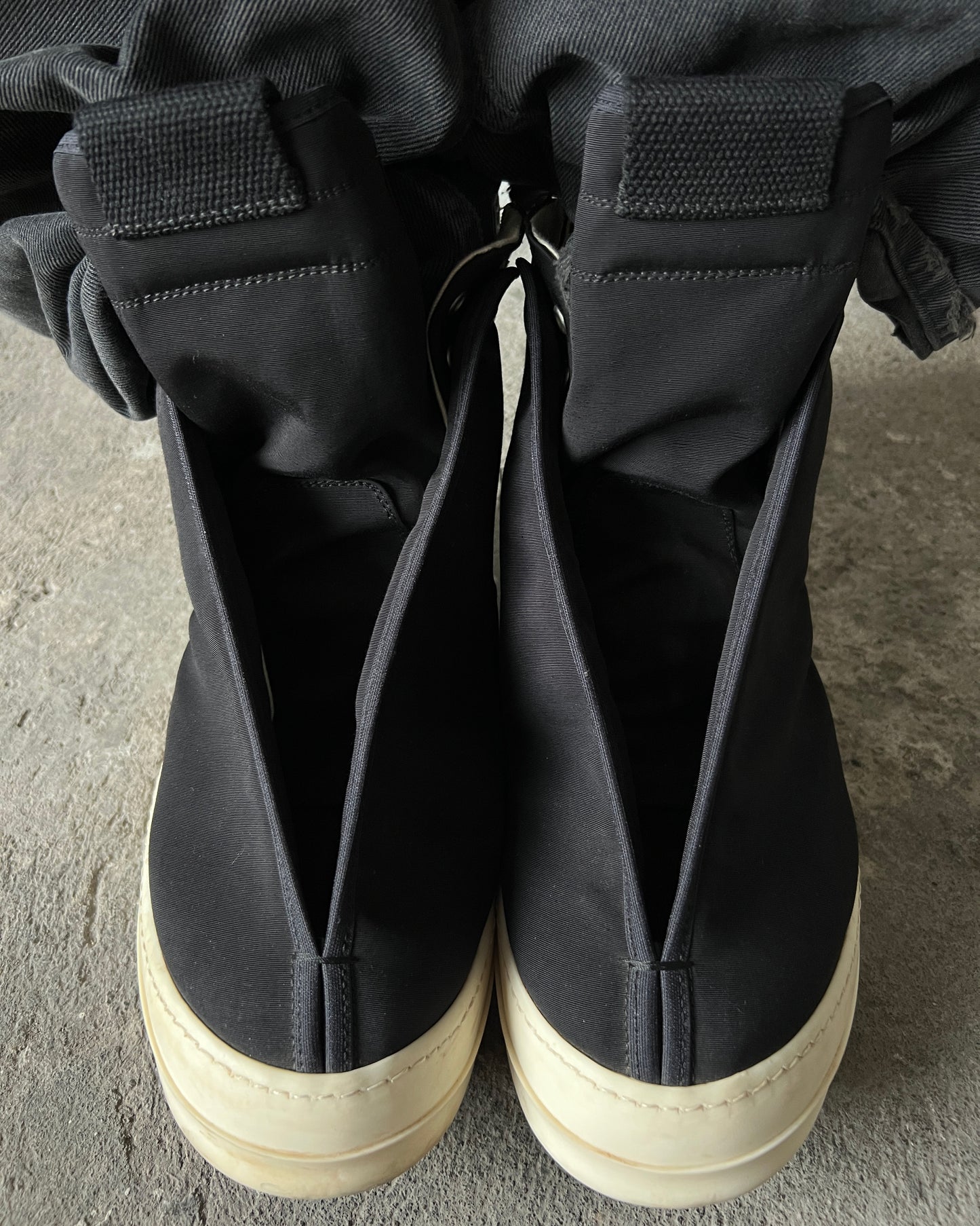 RICK OWENS DRKSHDW HOOF DUNKS