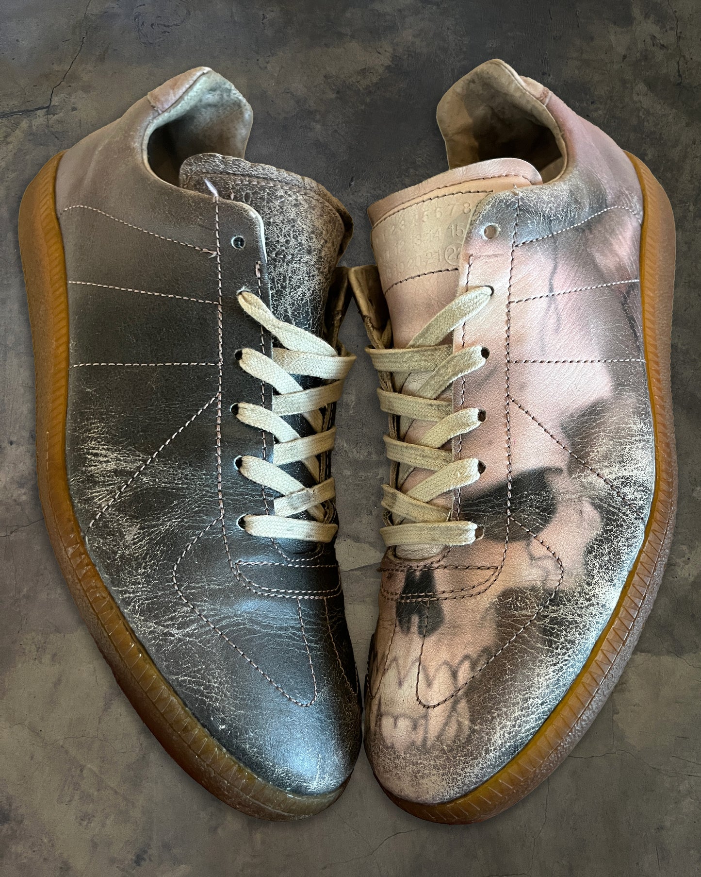 MAISON MARGIELA FW2008 SKULL GATS
