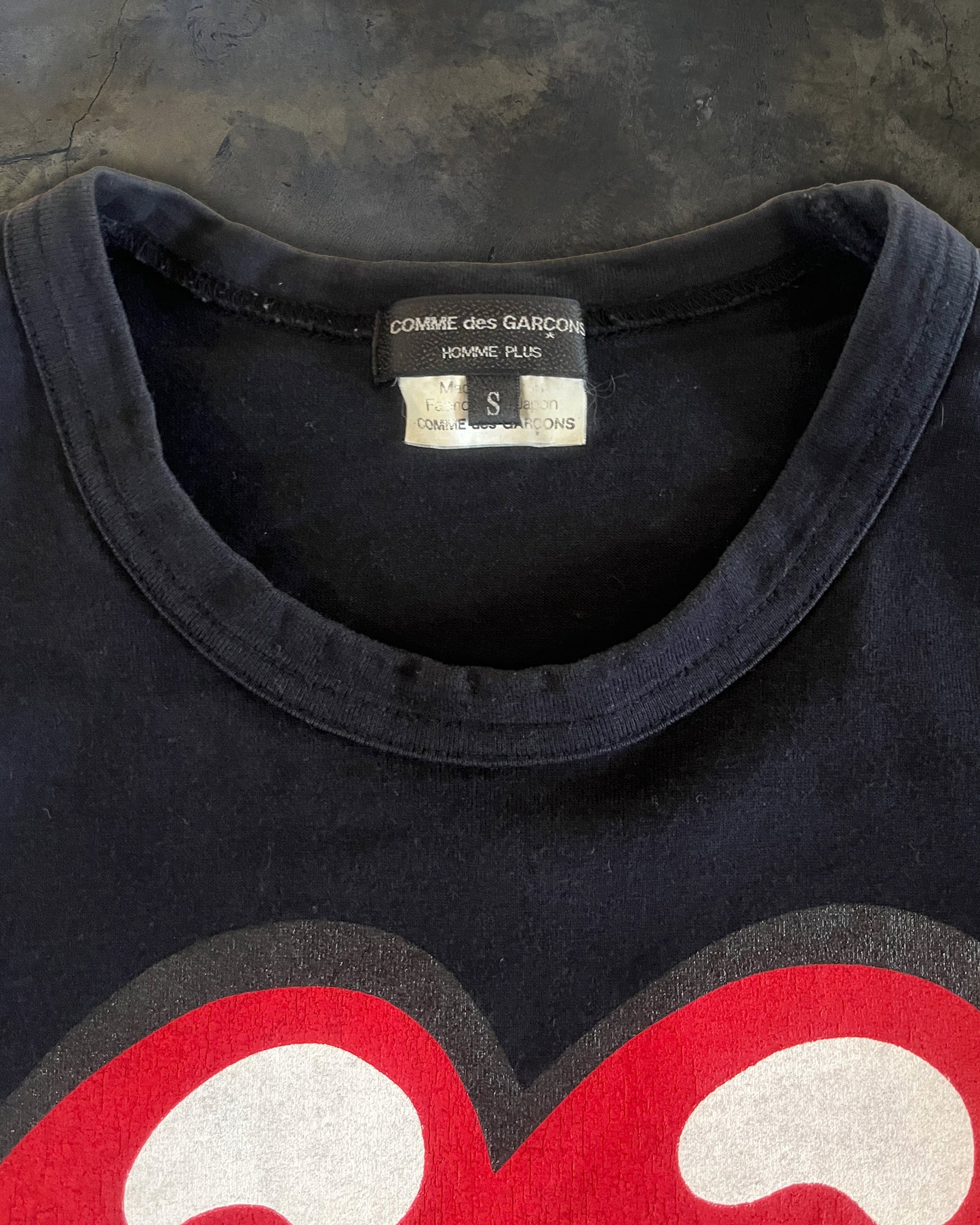 COMME DES GARCONS AD2005 ROLLING STONES TEE
